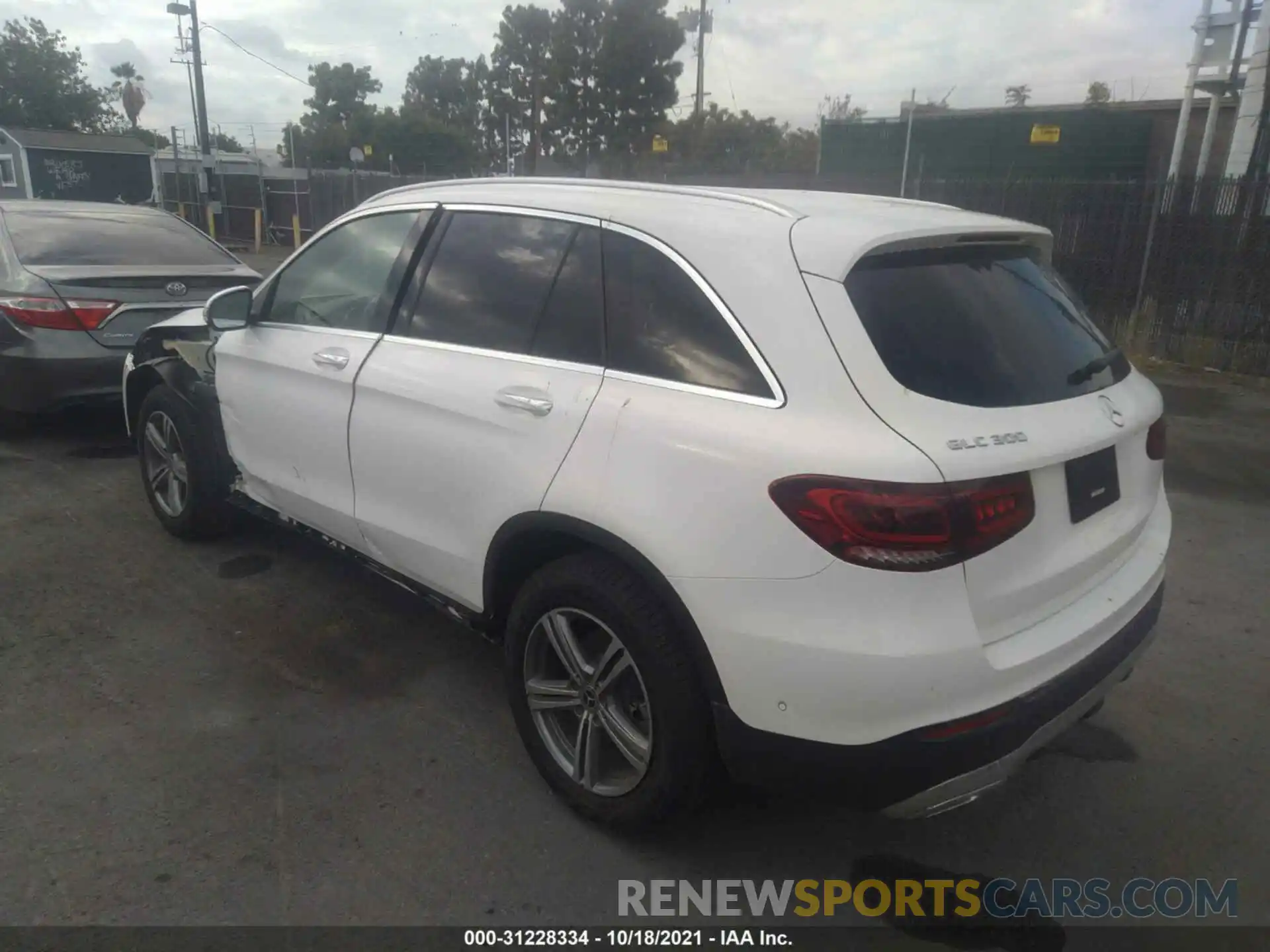 3 Фотография поврежденного автомобиля W1N0G8DB5MV267142 MERCEDES-BENZ GLC 2021