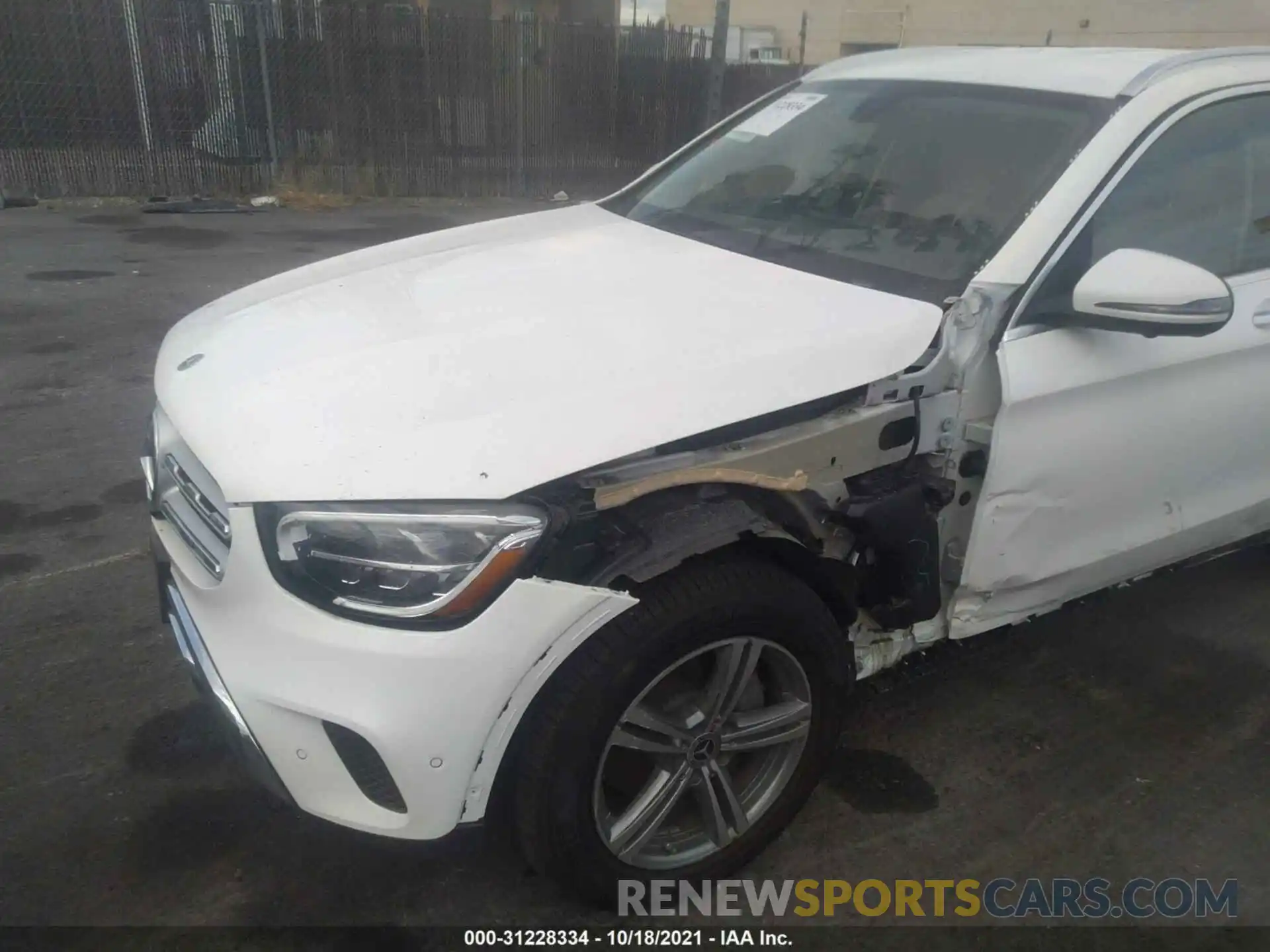 6 Photograph of a damaged car W1N0G8DB5MV267142 MERCEDES-BENZ GLC 2021