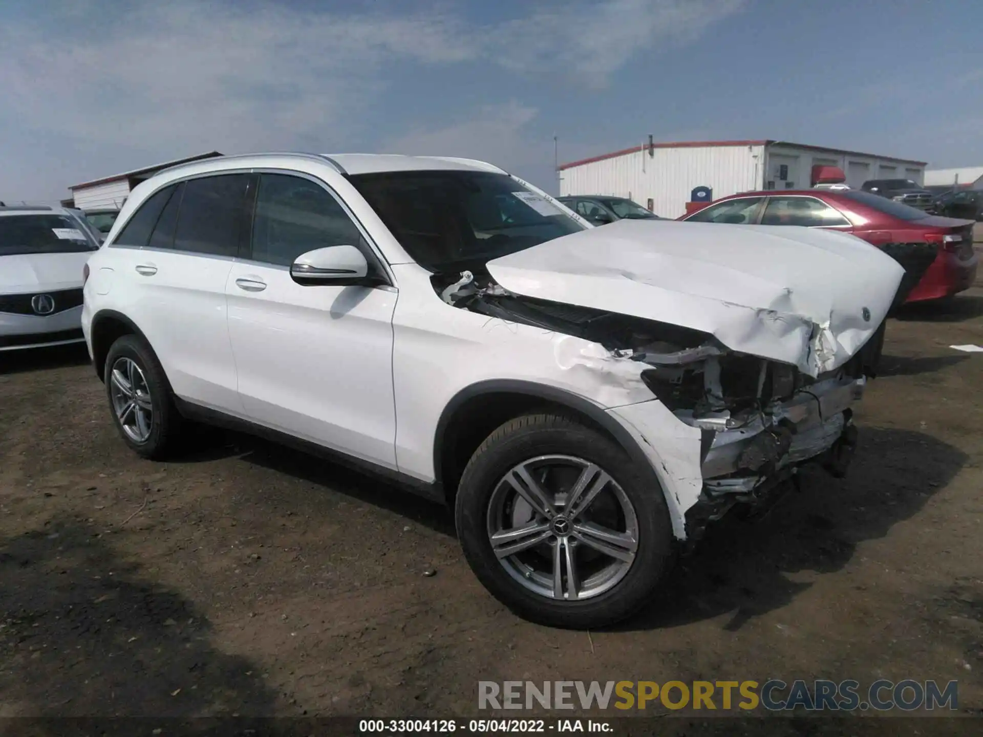 1 Photograph of a damaged car W1N0G8DB5MV323242 MERCEDES-BENZ GLC 2021