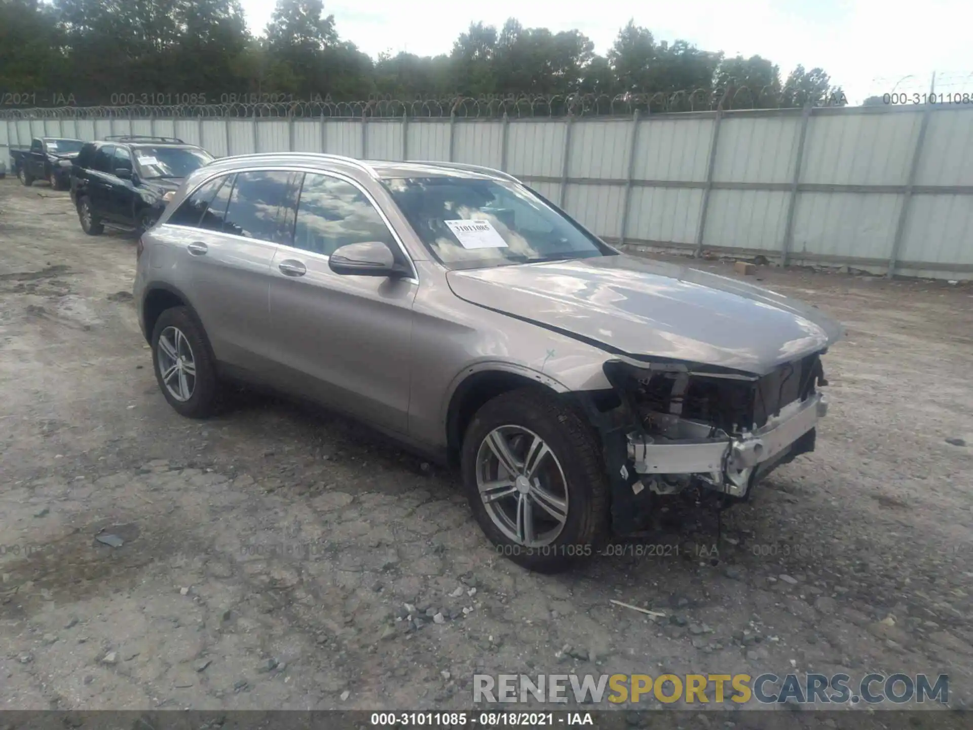 1 Photograph of a damaged car W1N0G8DB6MF867257 MERCEDES-BENZ GLC 2021