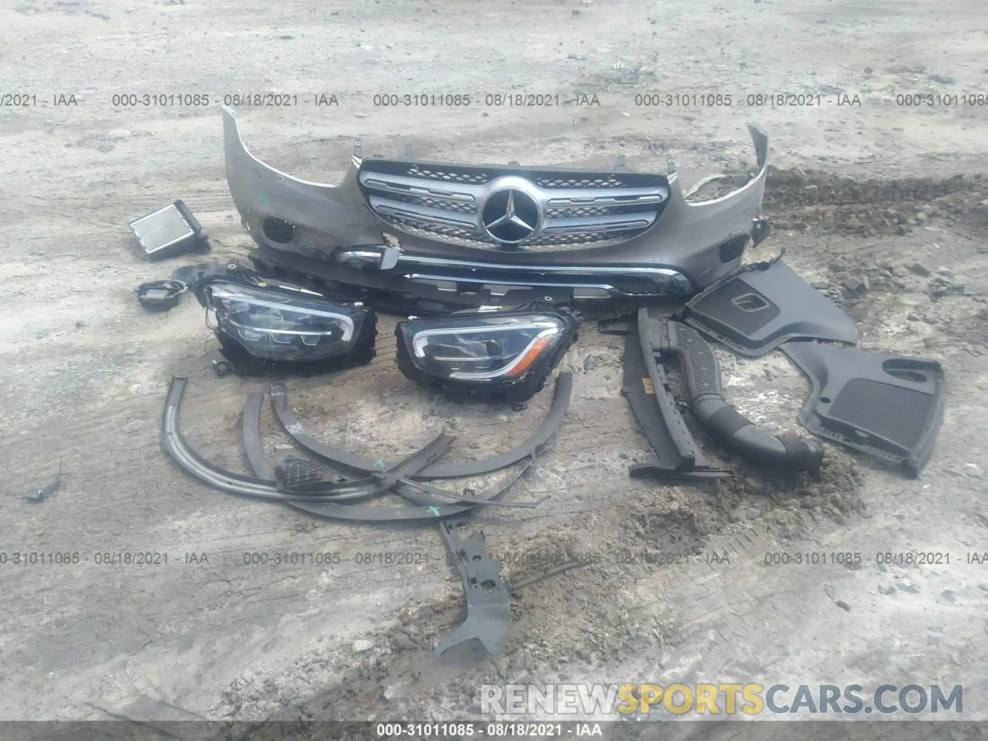 12 Photograph of a damaged car W1N0G8DB6MF867257 MERCEDES-BENZ GLC 2021