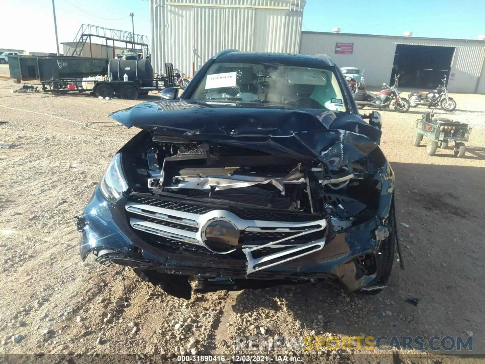 6 Photograph of a damaged car W1N0G8DB6MF974745 MERCEDES-BENZ GLC 2021