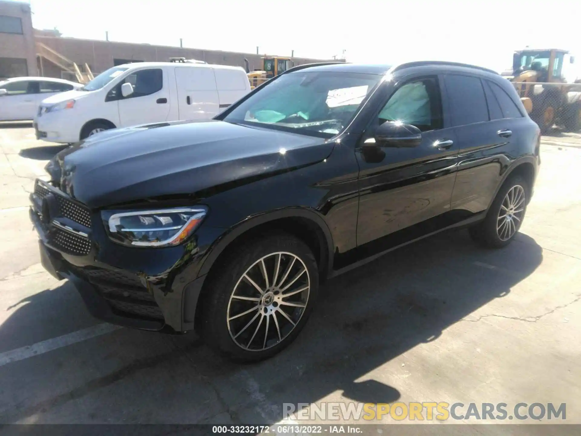 2 Photograph of a damaged car W1N0G8DB6MF992713 MERCEDES-BENZ GLC 2021