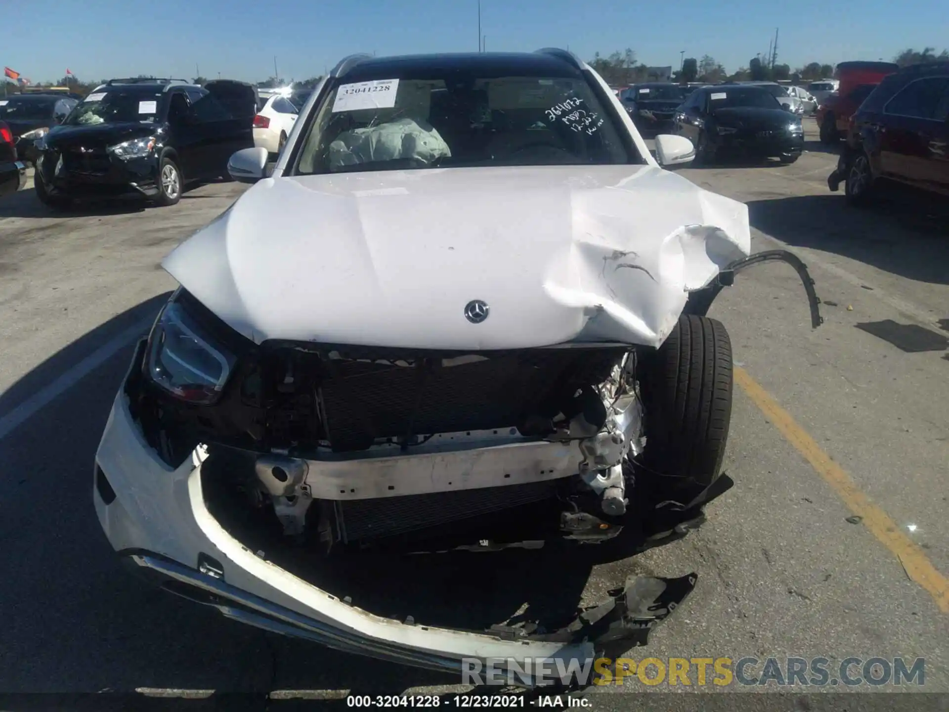 6 Photograph of a damaged car W1N0G8DB6MV264072 MERCEDES-BENZ GLC 2021