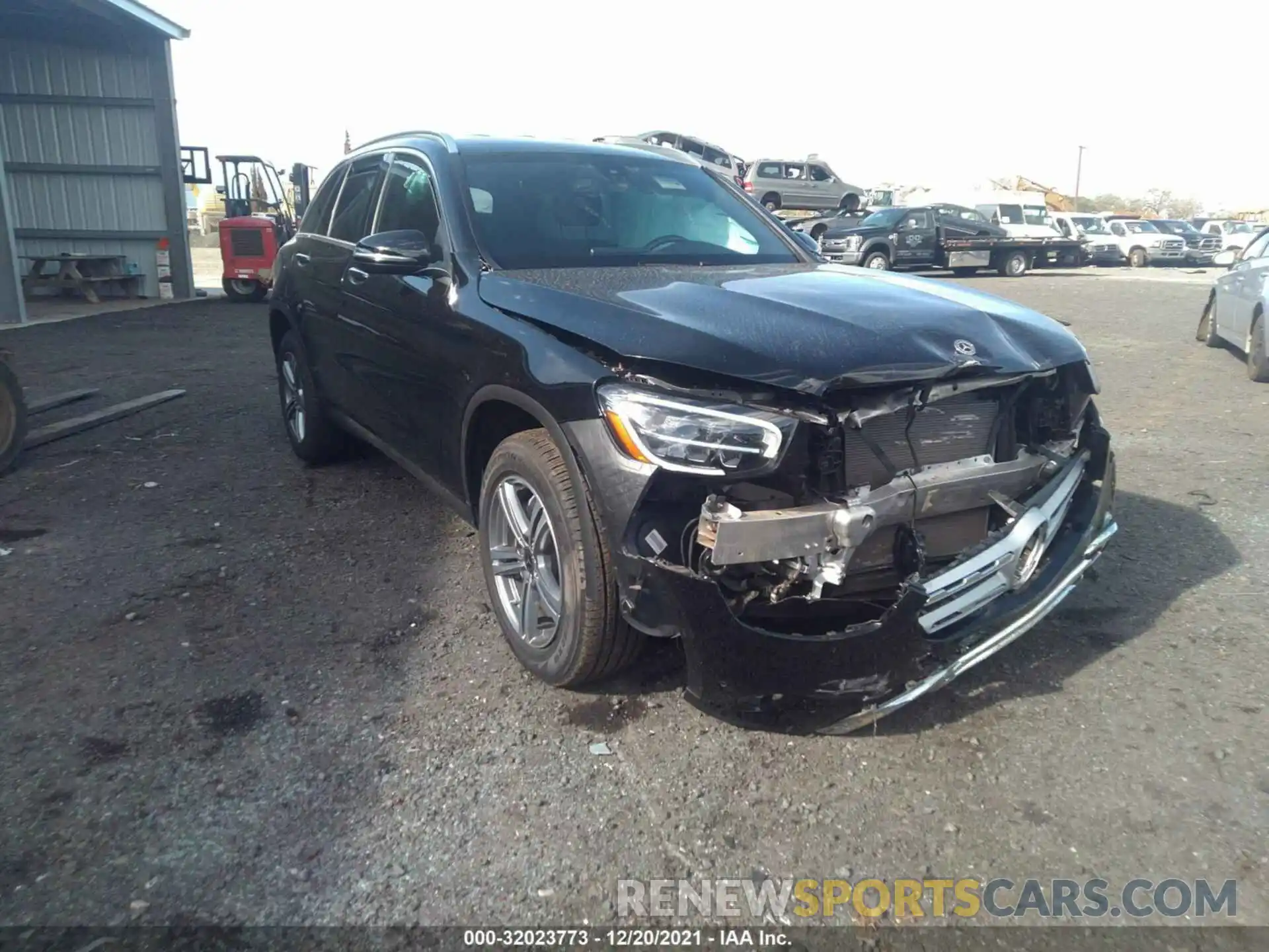 1 Photograph of a damaged car W1N0G8DB6MV276996 MERCEDES-BENZ GLC 2021