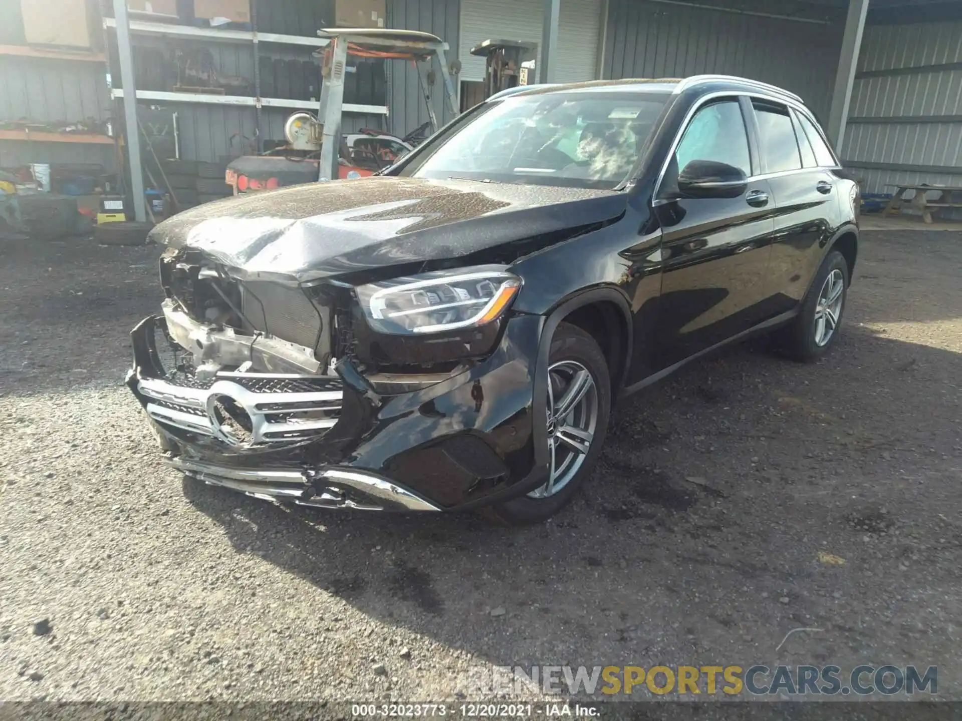 2 Photograph of a damaged car W1N0G8DB6MV276996 MERCEDES-BENZ GLC 2021