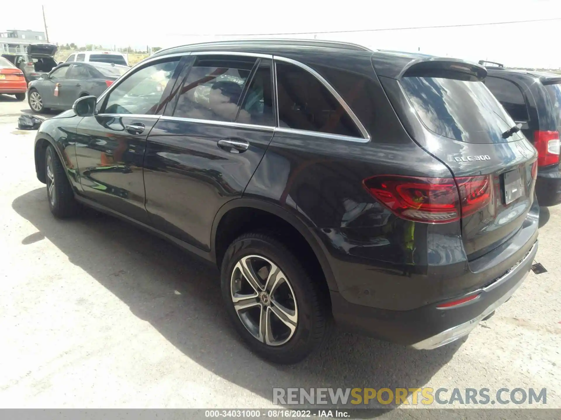 3 Photograph of a damaged car W1N0G8DB6MV286105 MERCEDES-BENZ GLC 2021