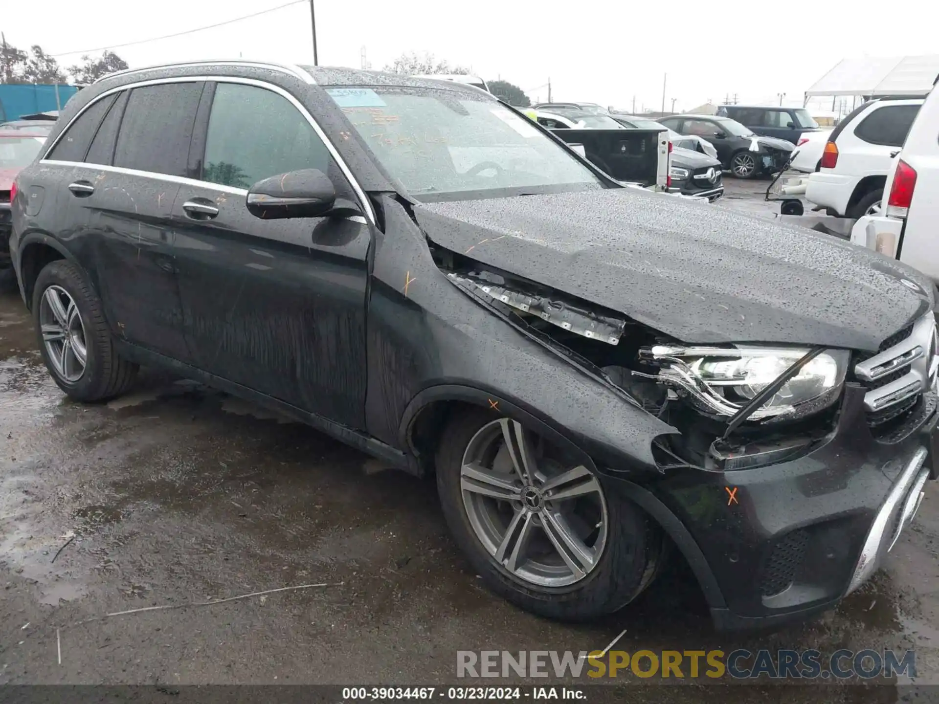 1 Photograph of a damaged car W1N0G8DB6MV324254 MERCEDES-BENZ GLC 2021