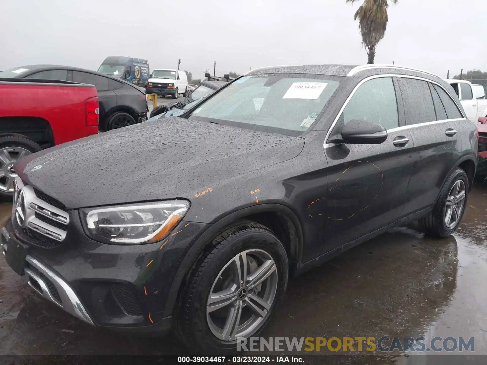 2 Photograph of a damaged car W1N0G8DB6MV324254 MERCEDES-BENZ GLC 2021