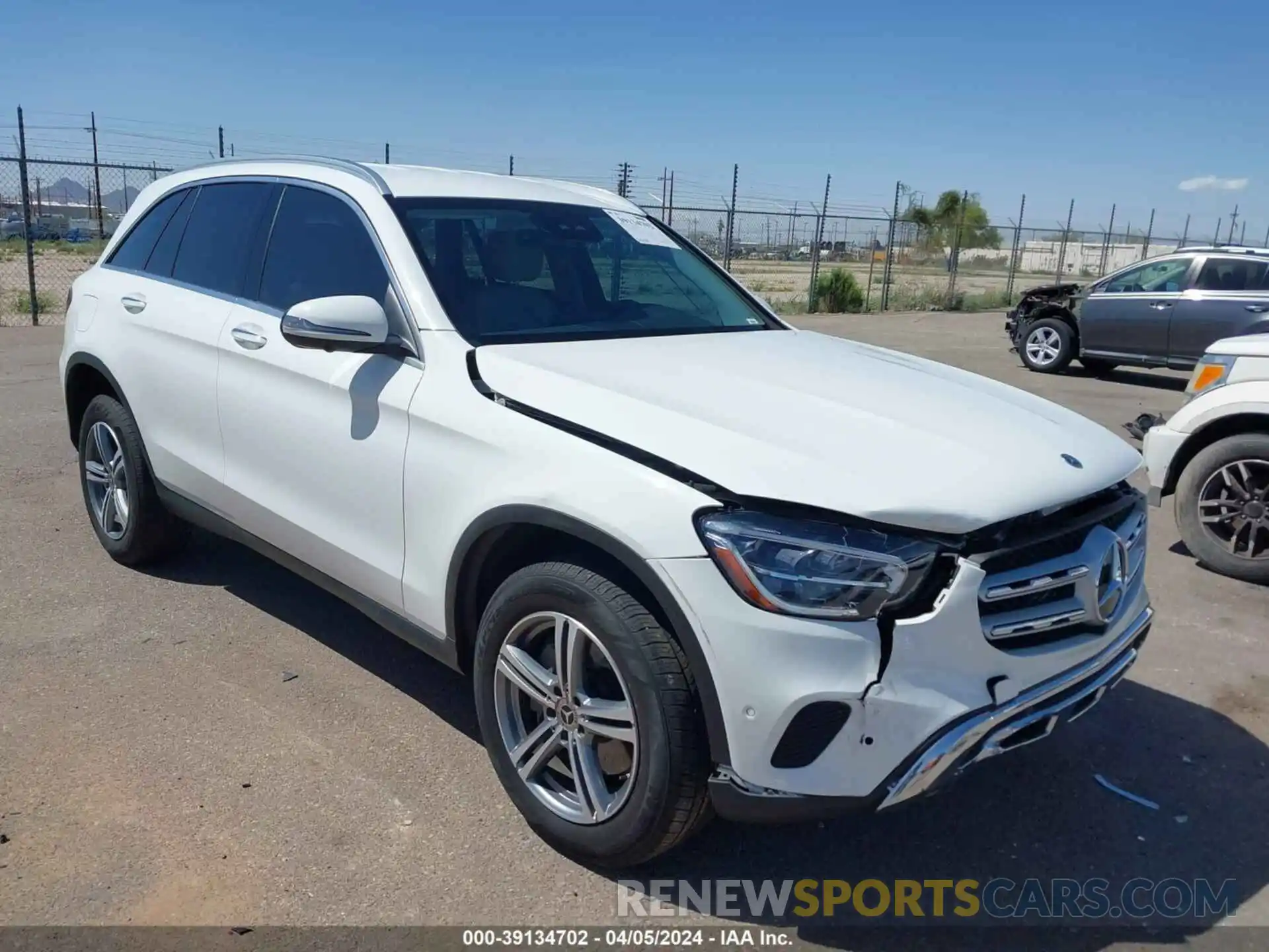 1 Photograph of a damaged car W1N0G8DB7MV285125 MERCEDES-BENZ GLC 2021