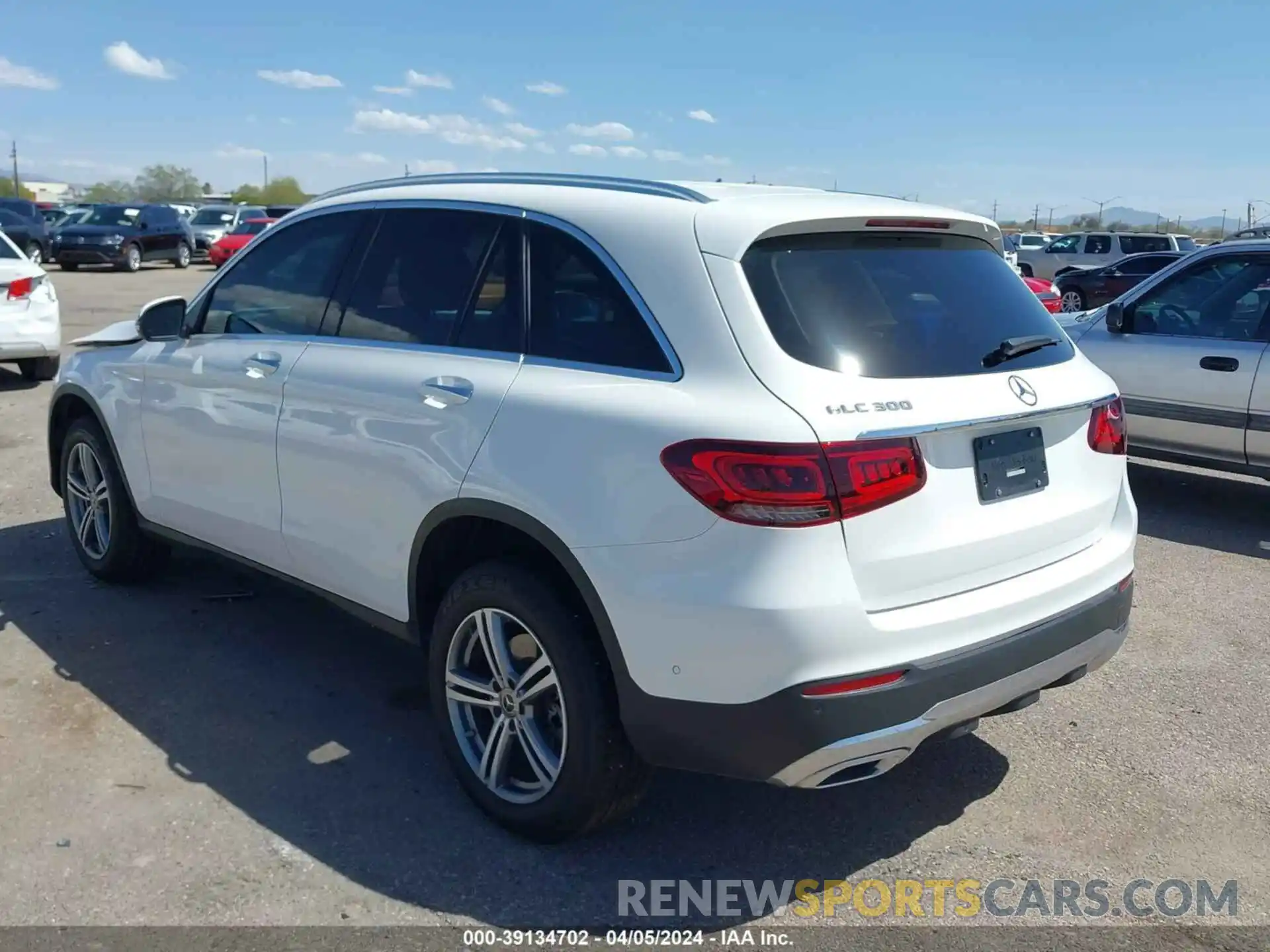 3 Photograph of a damaged car W1N0G8DB7MV285125 MERCEDES-BENZ GLC 2021