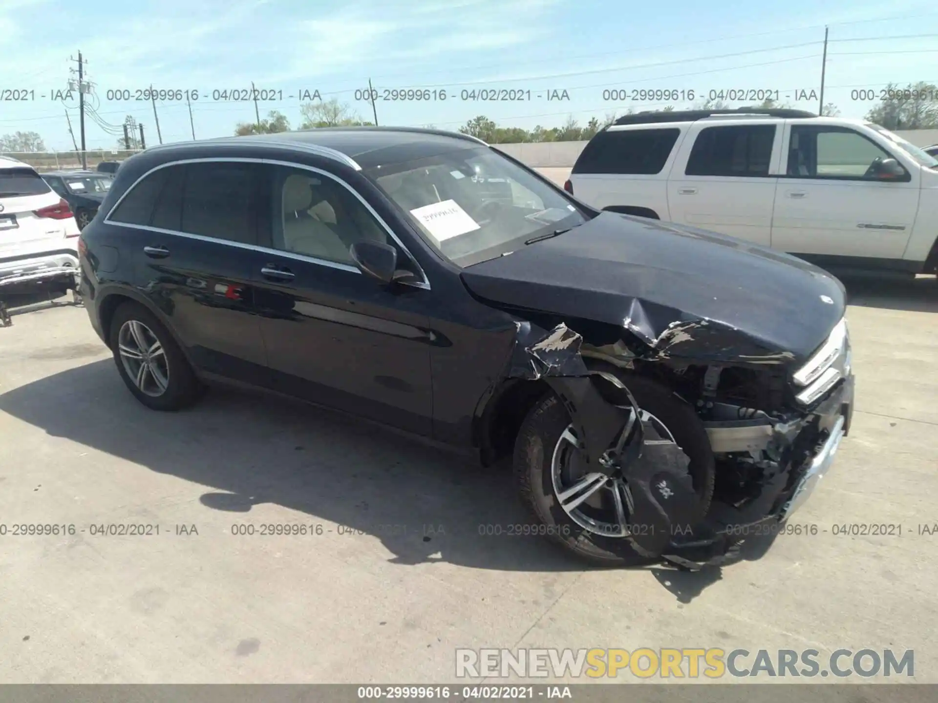 1 Photograph of a damaged car W1N0G8DB8MF872072 MERCEDES-BENZ GLC 2021