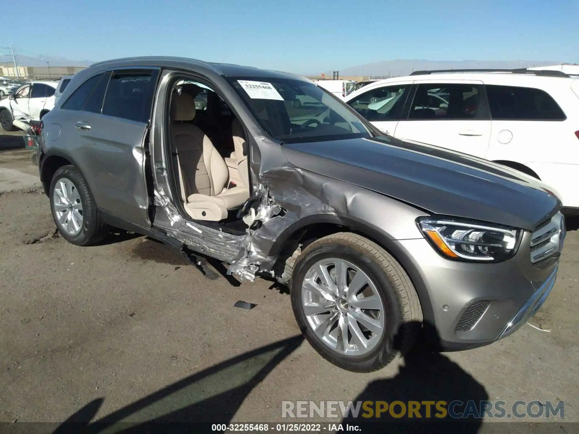 1 Photograph of a damaged car W1N0G8DB8MV263120 MERCEDES-BENZ GLC 2021