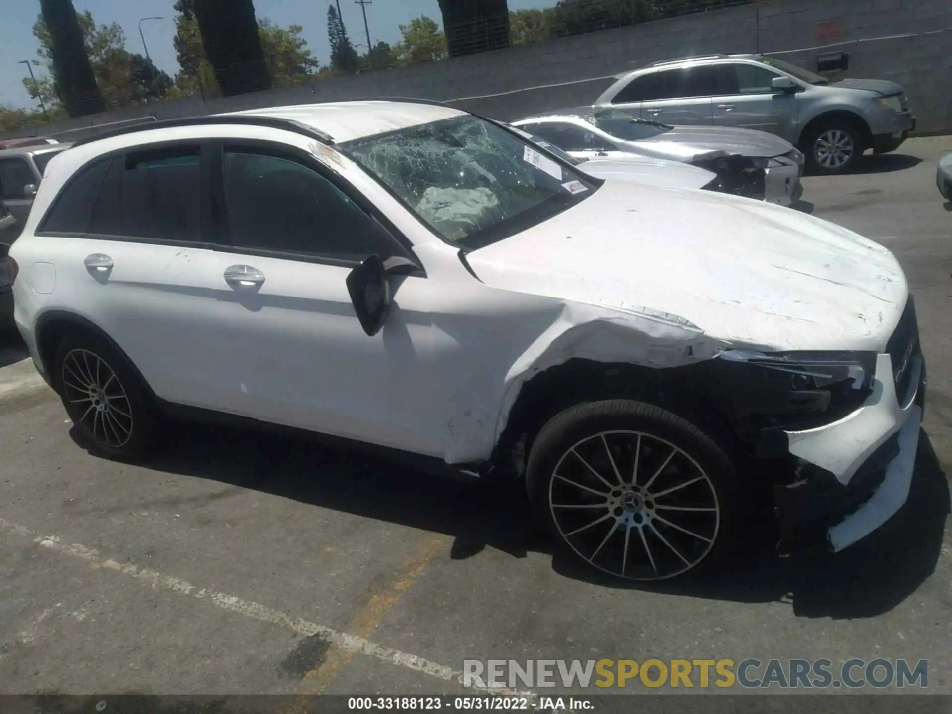 1 Photograph of a damaged car W1N0G8DB8MV287840 MERCEDES-BENZ GLC 2021