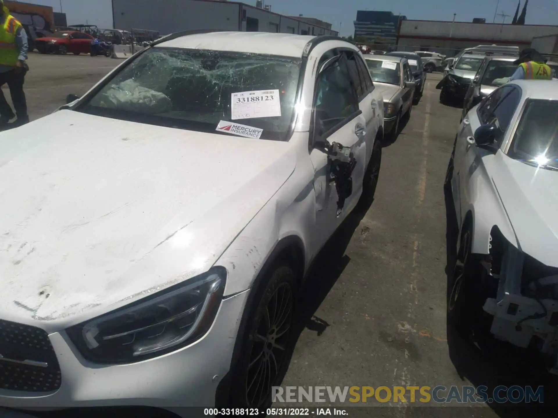 6 Photograph of a damaged car W1N0G8DB8MV287840 MERCEDES-BENZ GLC 2021