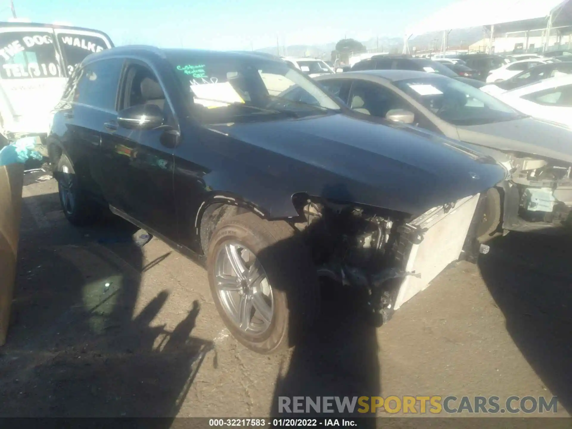 1 Photograph of a damaged car W1N0G8DB8MV303325 MERCEDES-BENZ GLC 2021