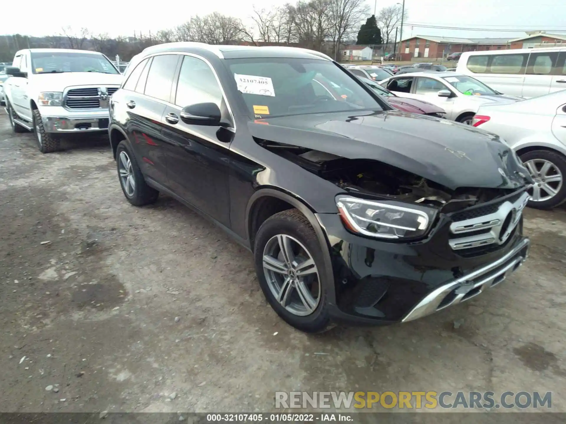 1 Фотография поврежденного автомобиля W1N0G8DB9MF939357 MERCEDES-BENZ GLC 2021