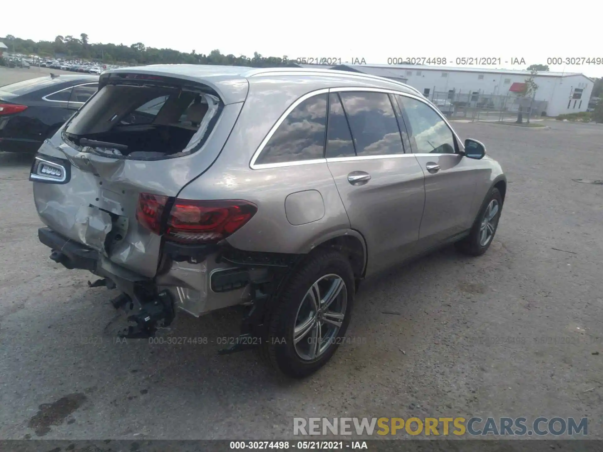 4 Photograph of a damaged car W1N0G8DB9MV270304 MERCEDES-BENZ GLC 2021