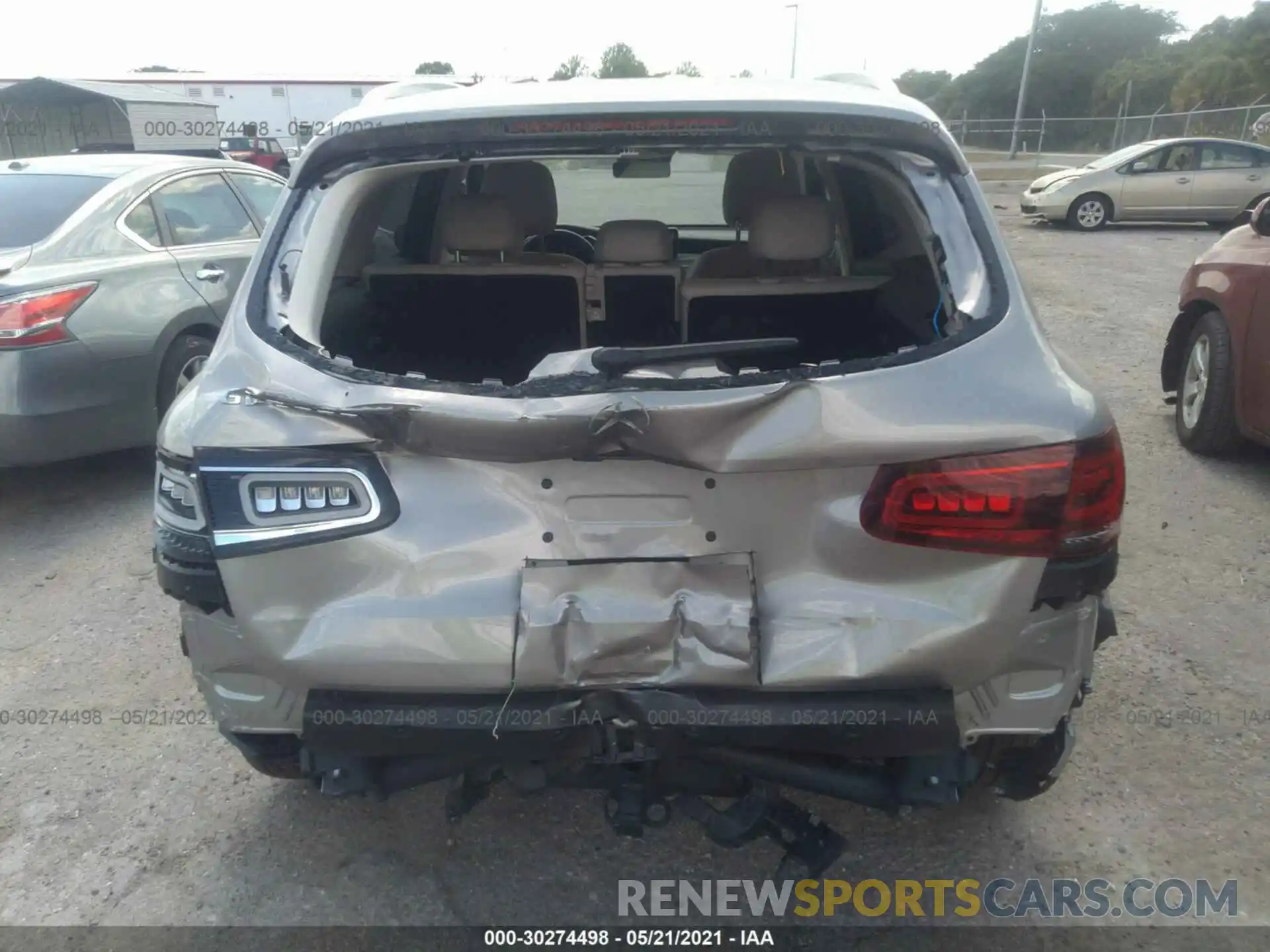 6 Photograph of a damaged car W1N0G8DB9MV270304 MERCEDES-BENZ GLC 2021