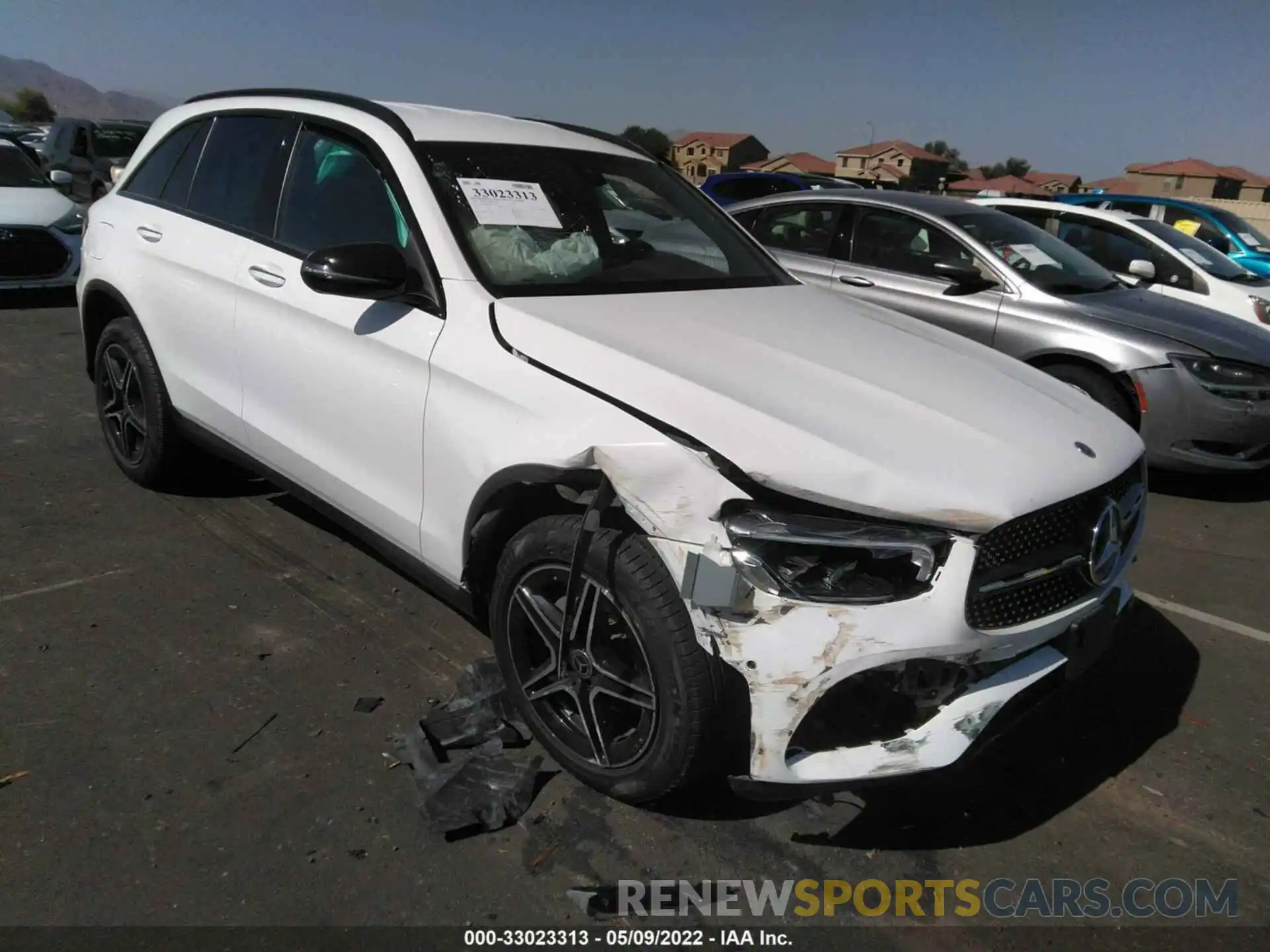 1 Фотография поврежденного автомобиля W1N0G8DB9MV279875 MERCEDES-BENZ GLC 2021