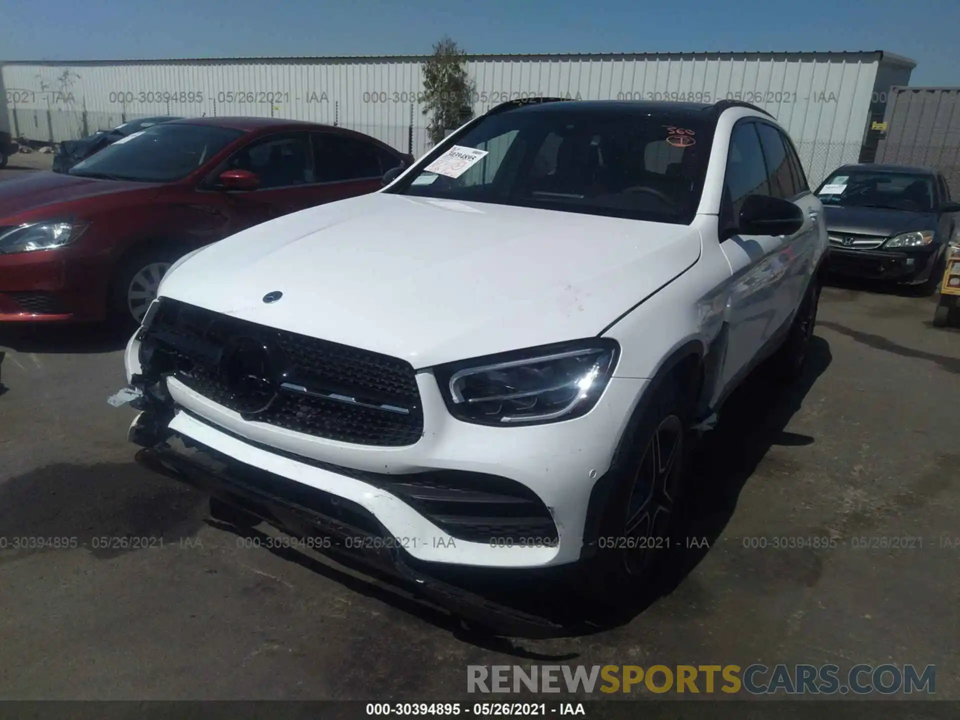 6 Photograph of a damaged car W1N0G8DBXMV290626 MERCEDES-BENZ GLC 2021