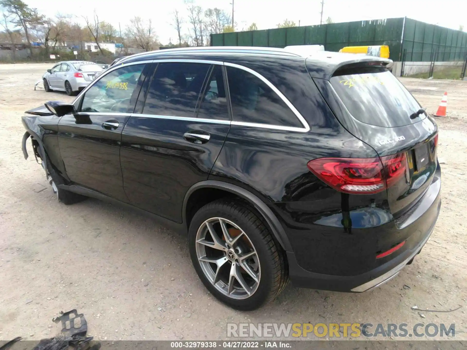 3 Фотография поврежденного автомобиля W1N0G8EB0MF870329 MERCEDES-BENZ GLC 2021