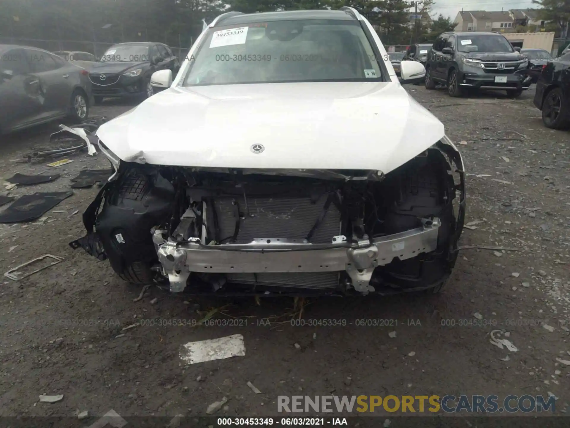 6 Photograph of a damaged car W1N0G8EB0MF902602 MERCEDES-BENZ GLC 2021