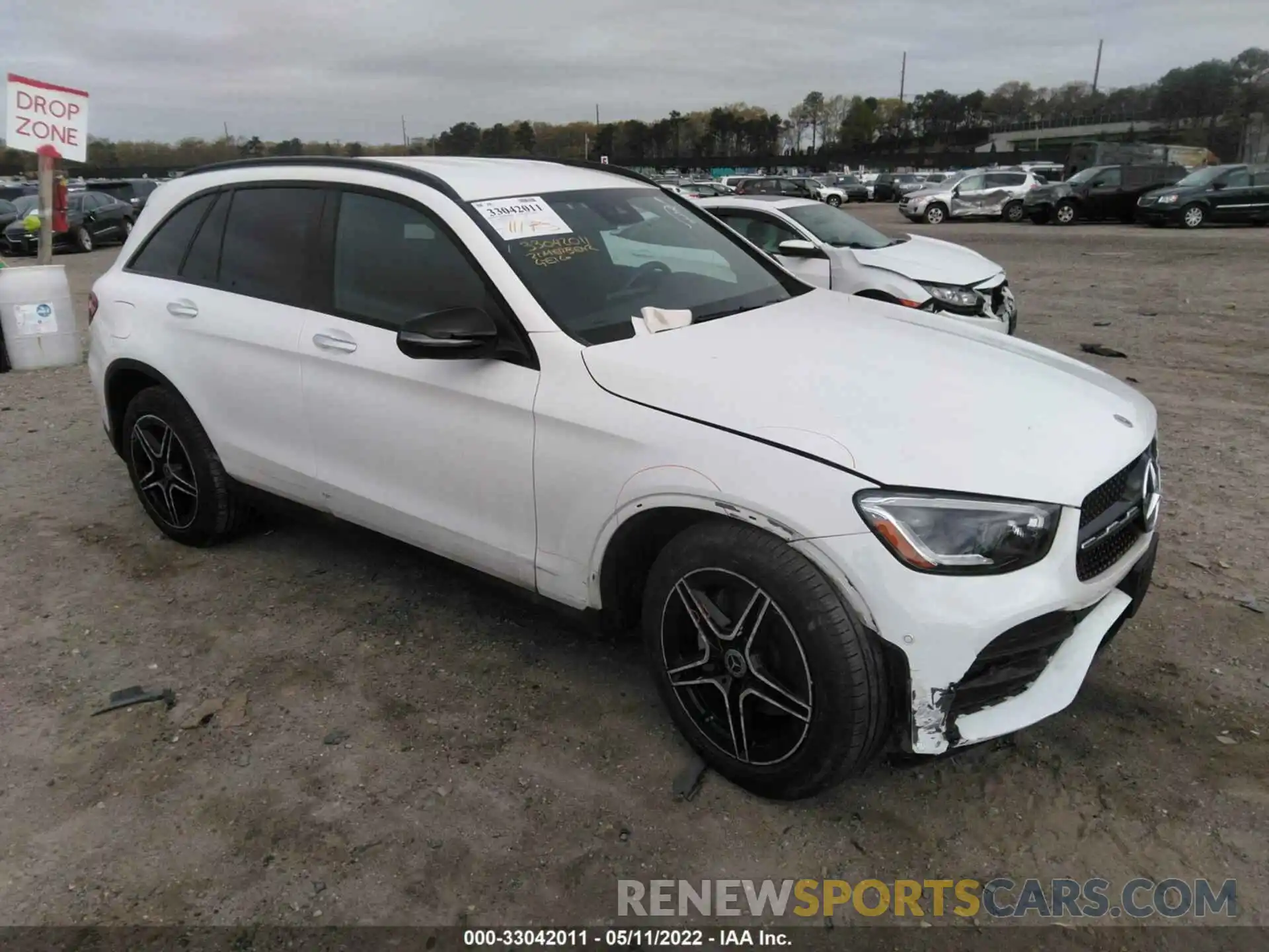 1 Photograph of a damaged car W1N0G8EB1MV272465 MERCEDES-BENZ GLC 2021