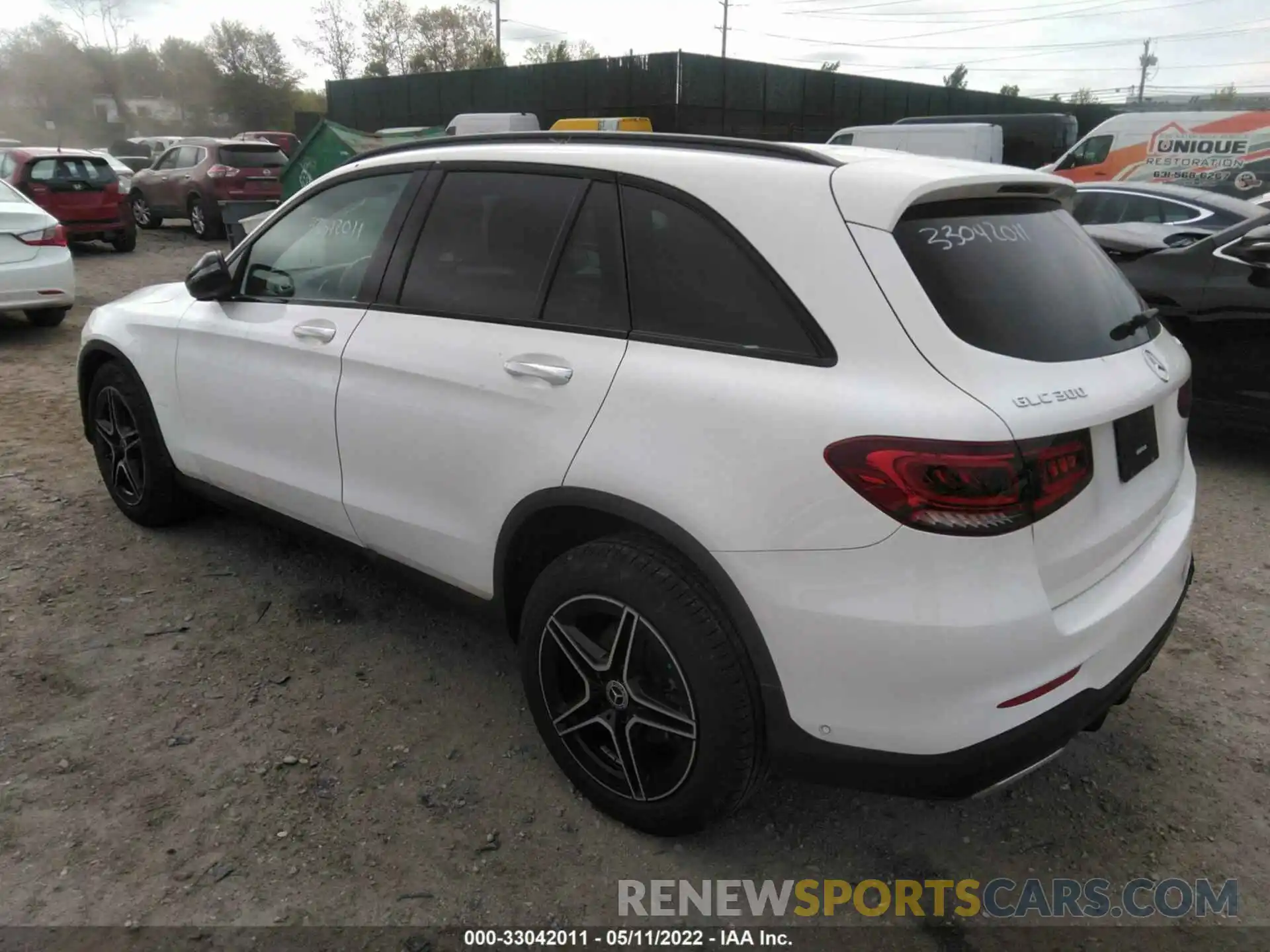 3 Фотография поврежденного автомобиля W1N0G8EB1MV272465 MERCEDES-BENZ GLC 2021