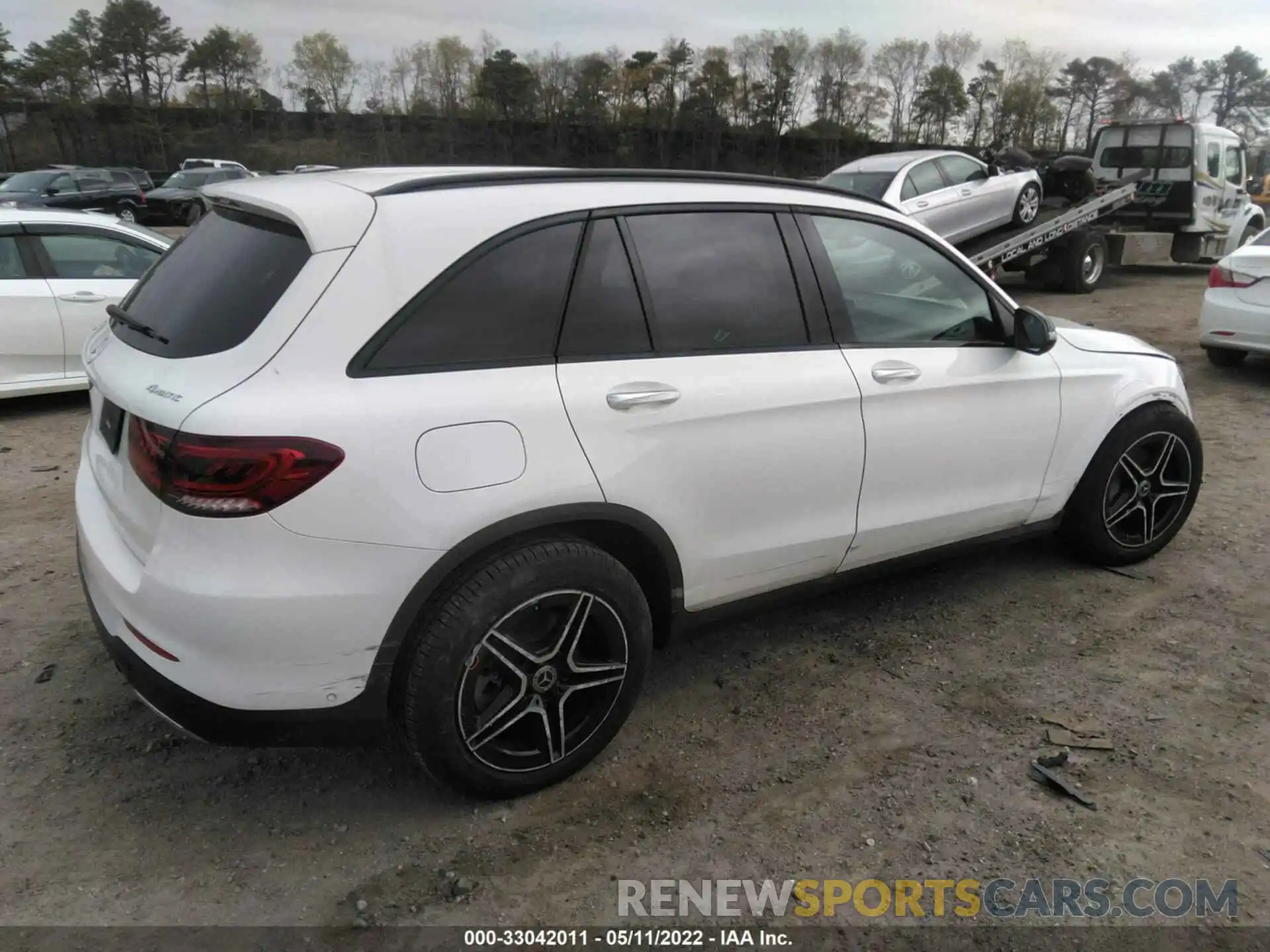 4 Фотография поврежденного автомобиля W1N0G8EB1MV272465 MERCEDES-BENZ GLC 2021