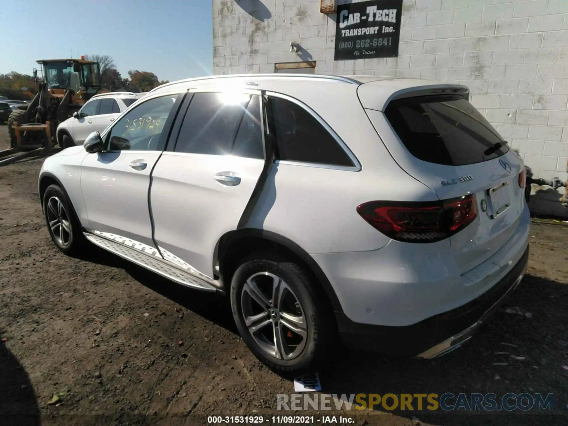 3 Photograph of a damaged car W1N0G8EB2MF890730 MERCEDES-BENZ GLC 2021