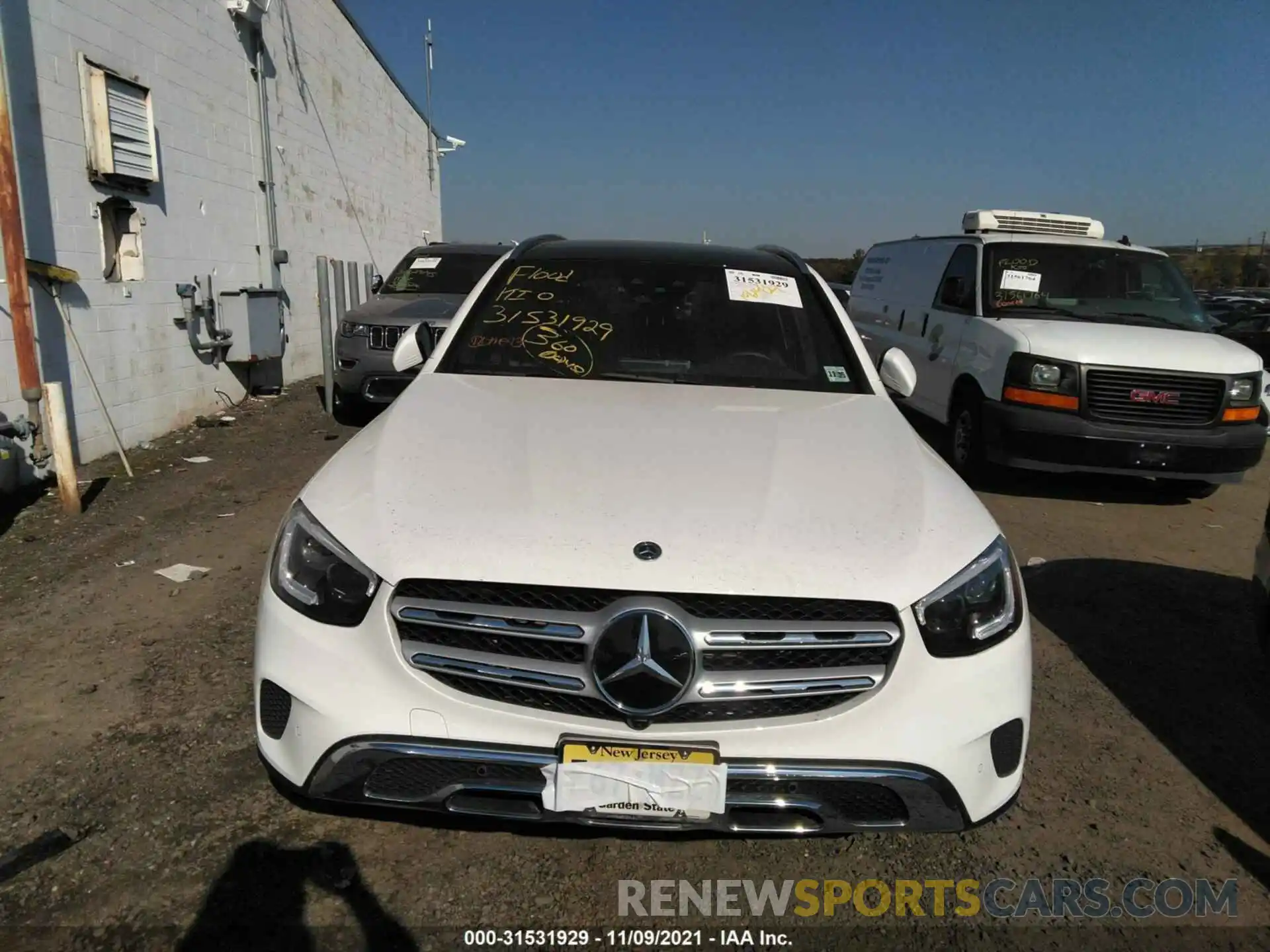 6 Фотография поврежденного автомобиля W1N0G8EB2MF890730 MERCEDES-BENZ GLC 2021