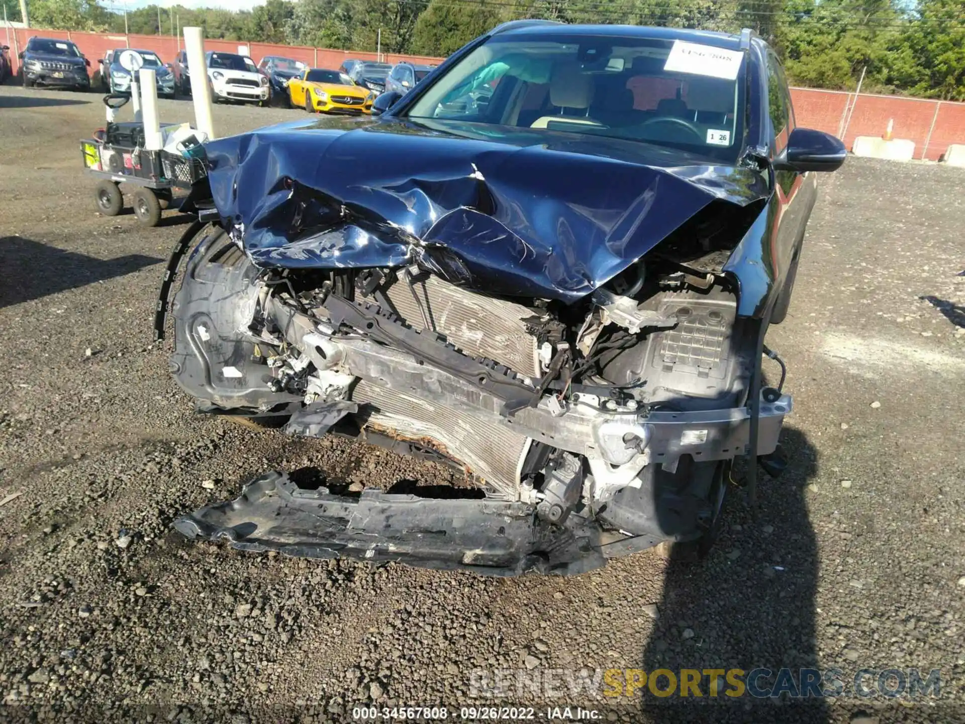 6 Photograph of a damaged car W1N0G8EB2MF907641 MERCEDES-BENZ GLC 2021