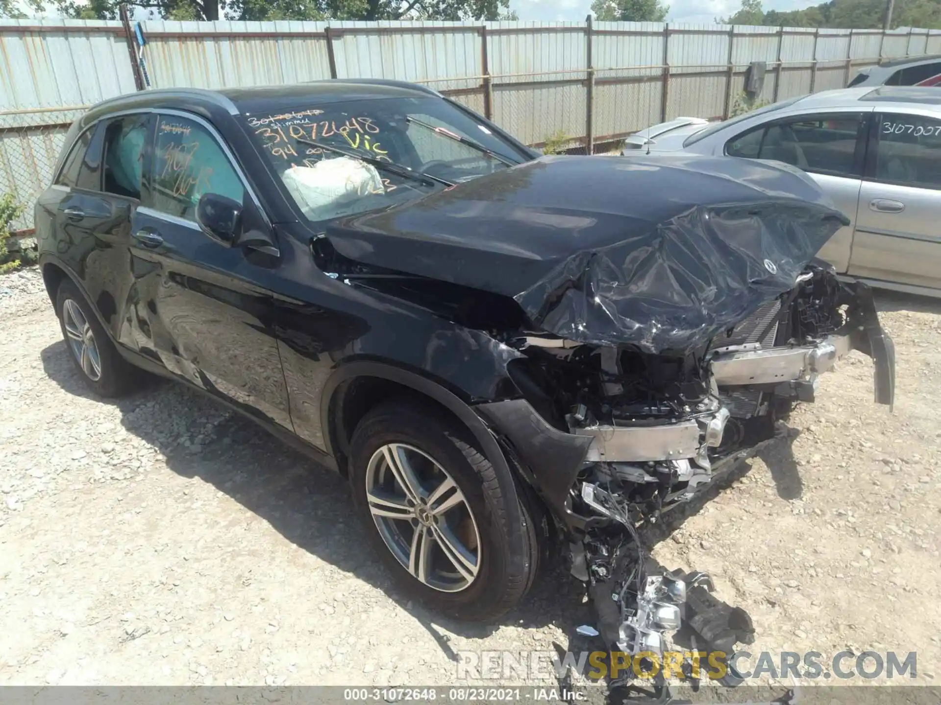 1 Photograph of a damaged car W1N0G8EB2MV297617 MERCEDES-BENZ GLC 2021