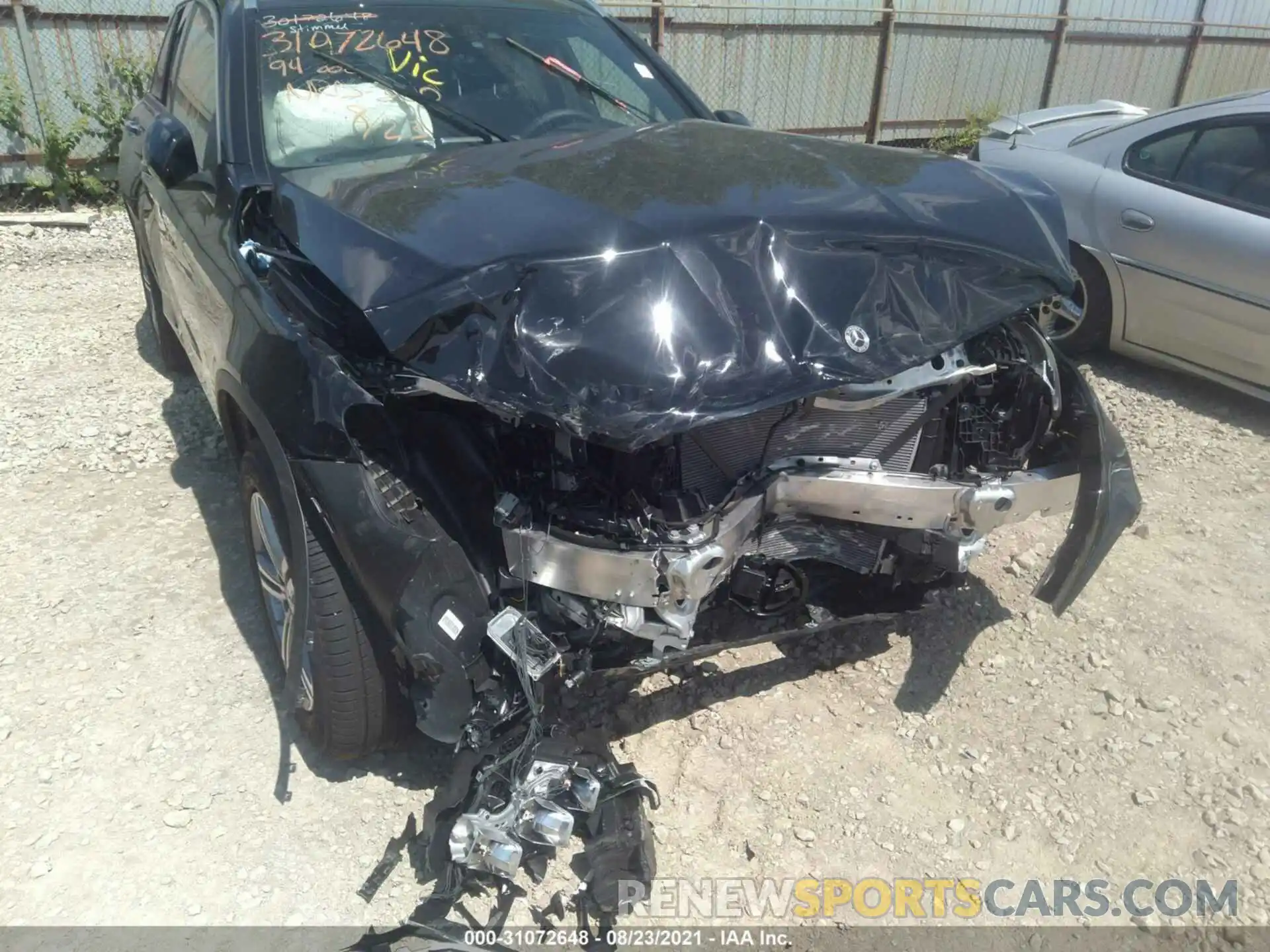 6 Photograph of a damaged car W1N0G8EB2MV297617 MERCEDES-BENZ GLC 2021