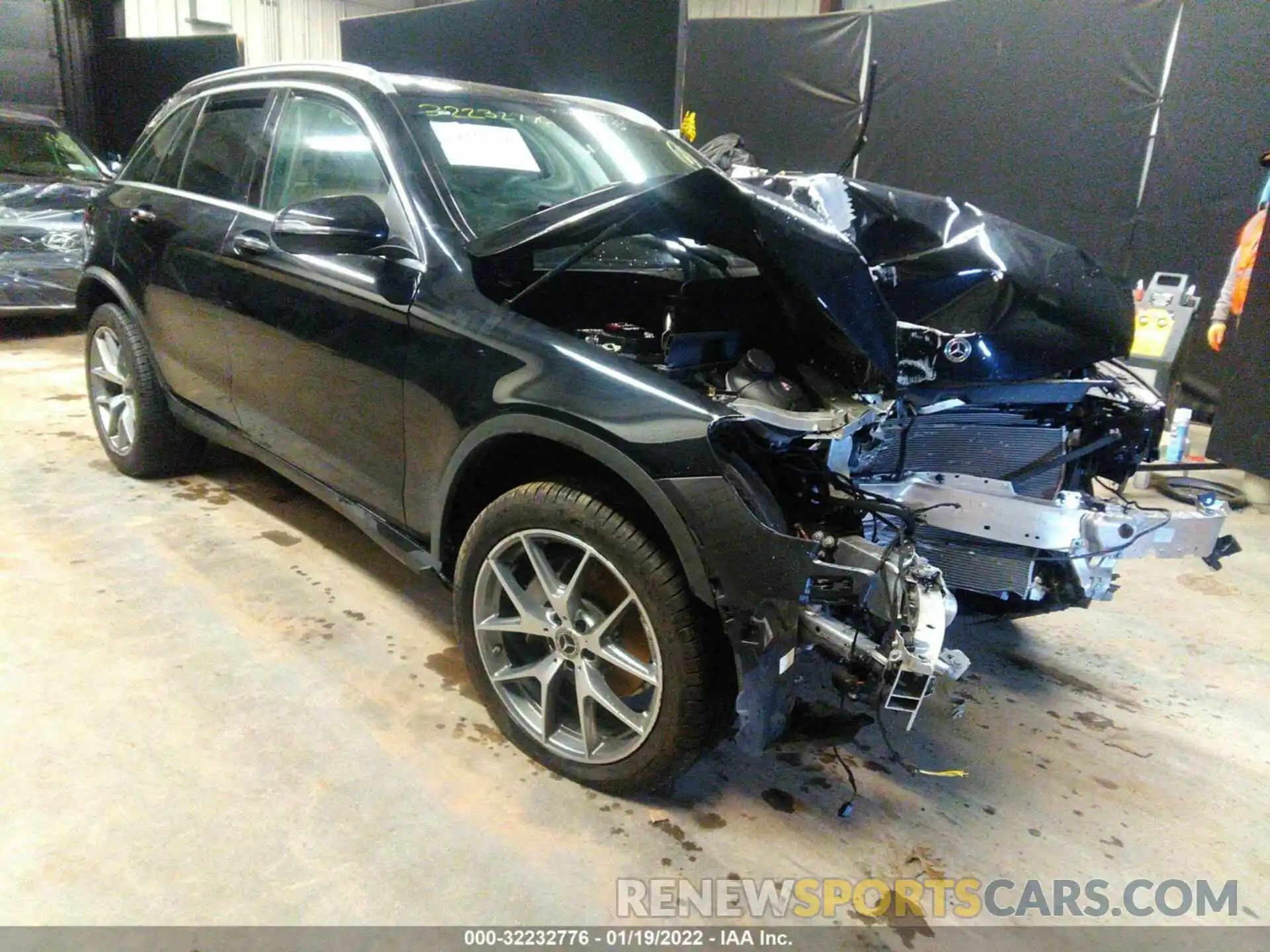 1 Photograph of a damaged car W1N0G8EB3MF878134 MERCEDES-BENZ GLC 2021