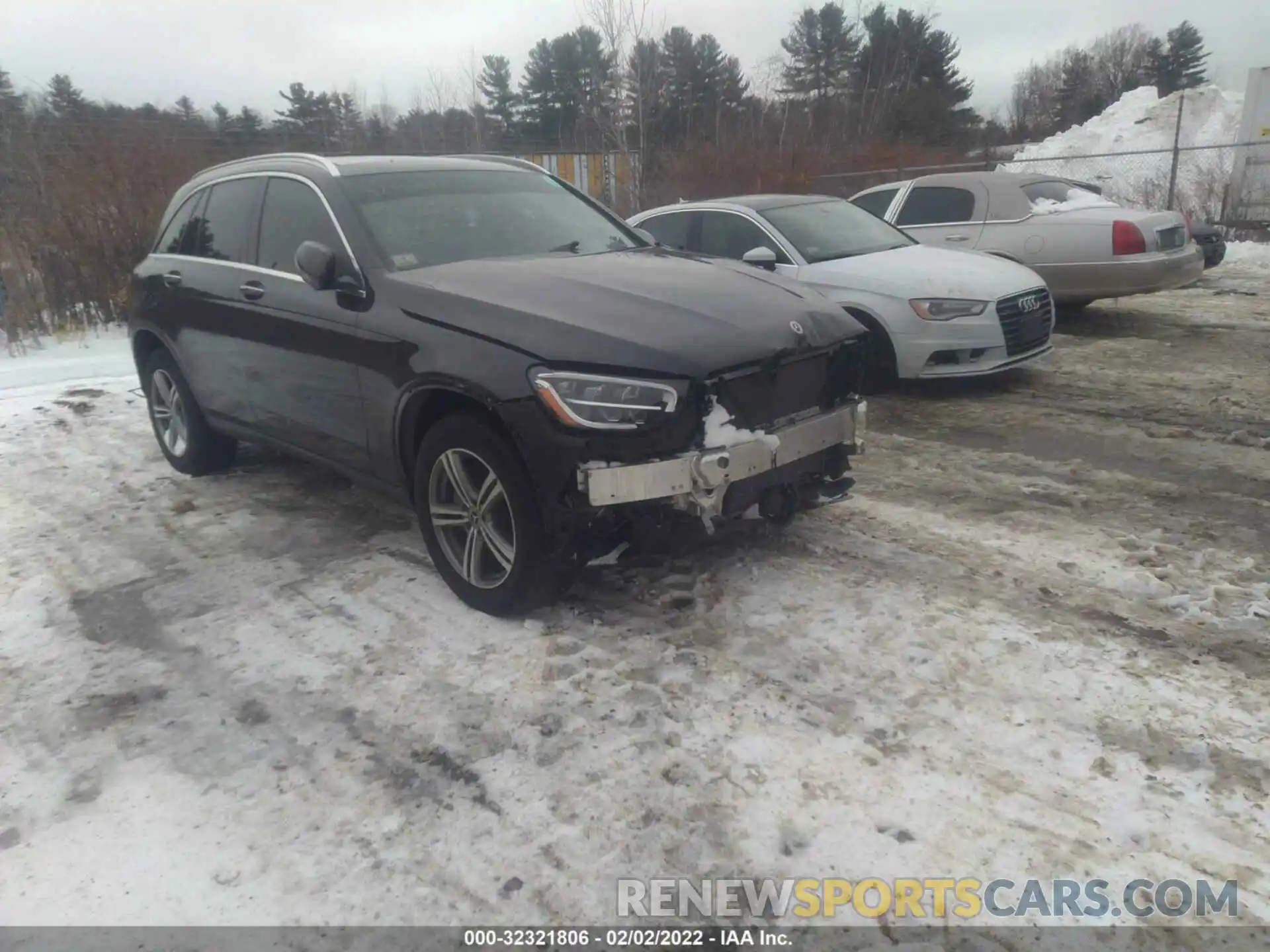 1 Photograph of a damaged car W1N0G8EB3MF899260 MERCEDES-BENZ GLC 2021