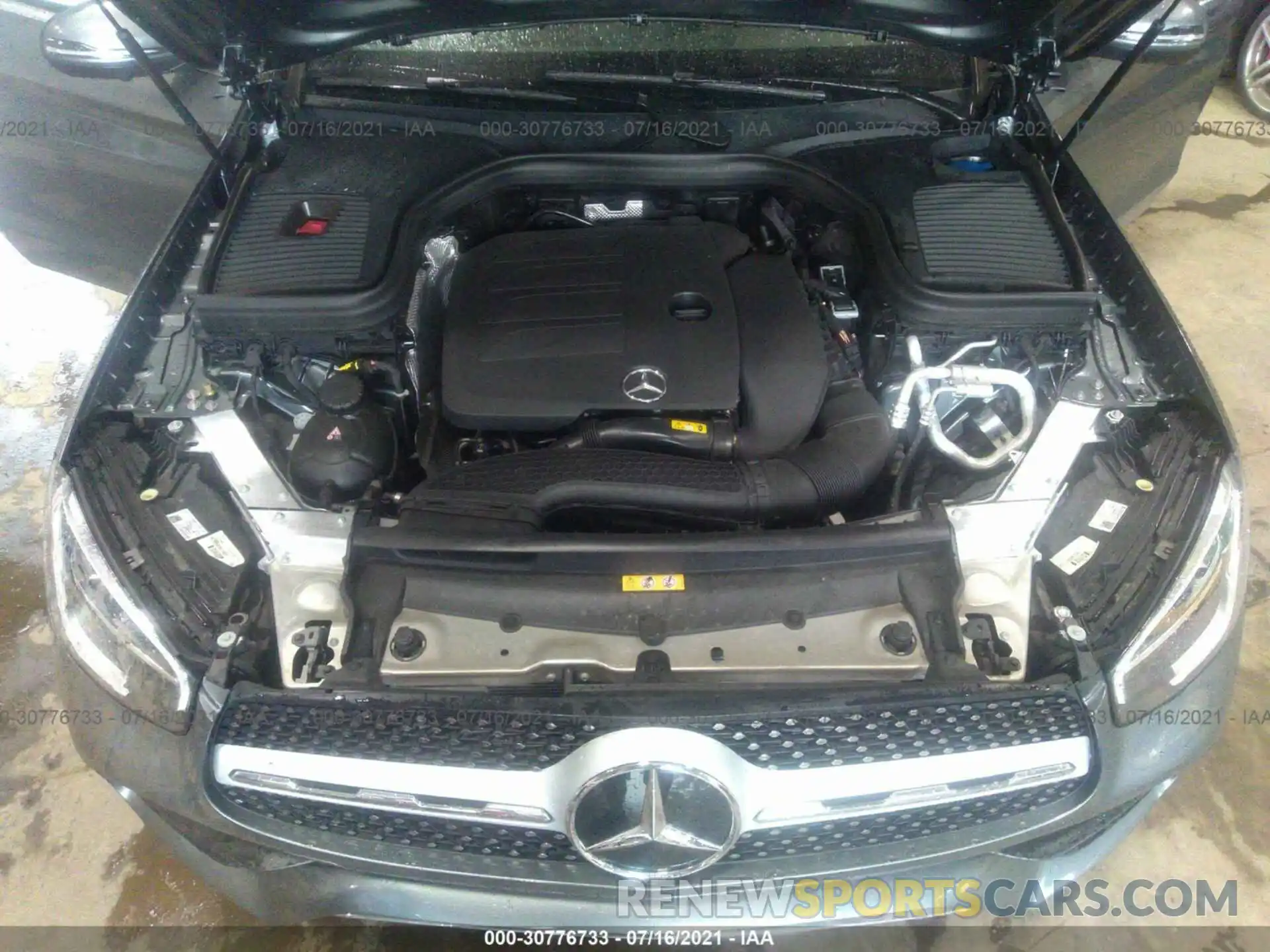 10 Фотография поврежденного автомобиля W1N0G8EB3MF901248 MERCEDES-BENZ GLC 2021