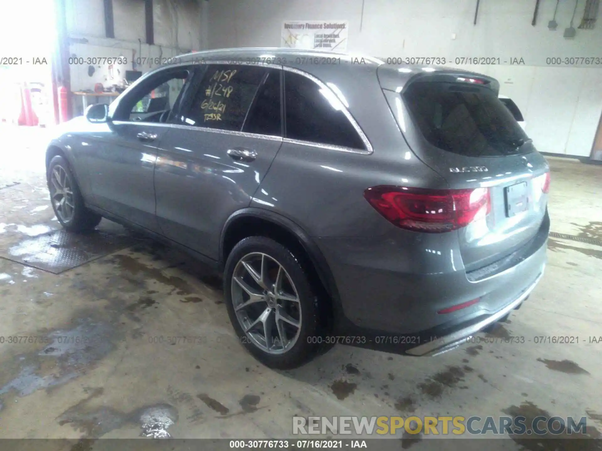 3 Фотография поврежденного автомобиля W1N0G8EB3MF901248 MERCEDES-BENZ GLC 2021