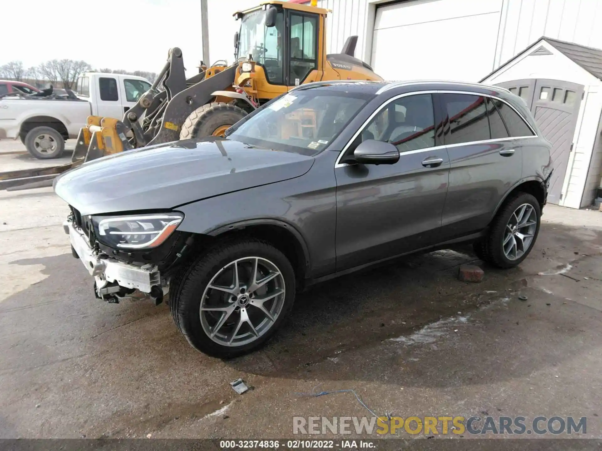 2 Фотография поврежденного автомобиля W1N0G8EB3MV281149 MERCEDES-BENZ GLC 2021