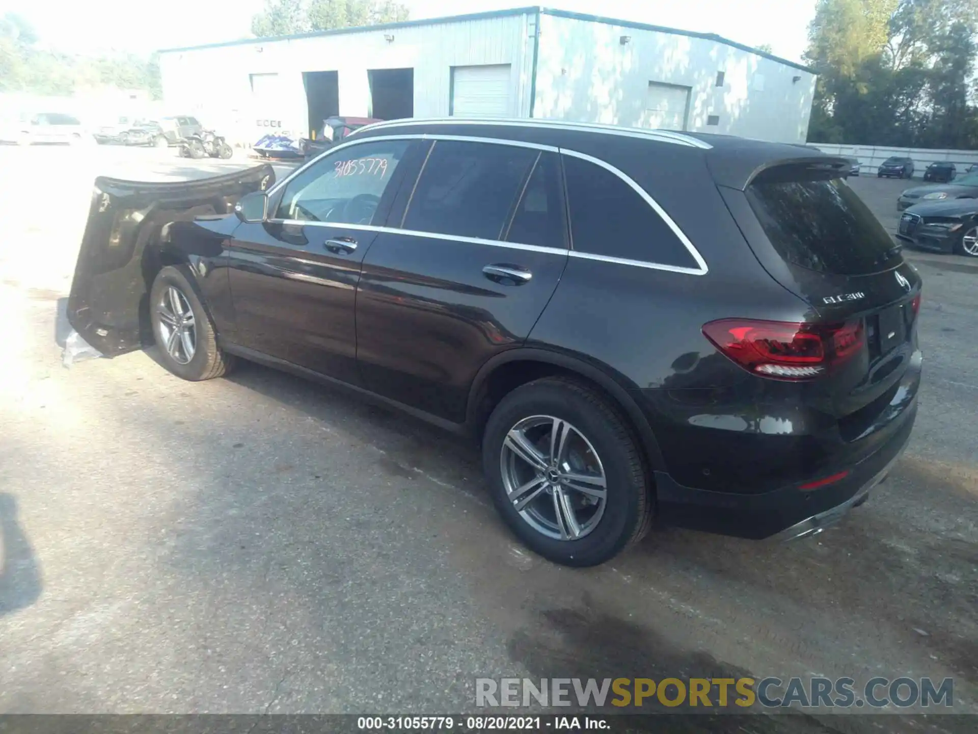 3 Photograph of a damaged car W1N0G8EB4MF904000 MERCEDES-BENZ GLC 2021