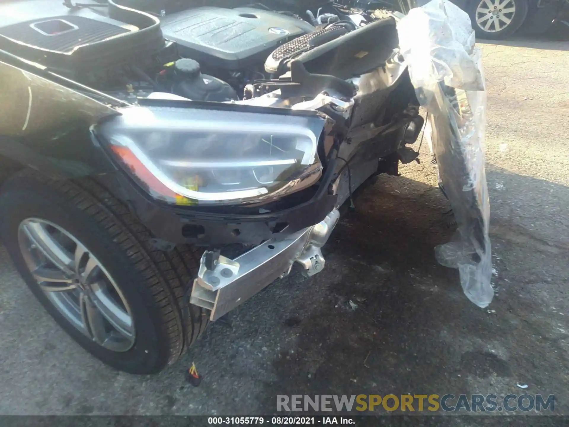 6 Photograph of a damaged car W1N0G8EB4MF904000 MERCEDES-BENZ GLC 2021