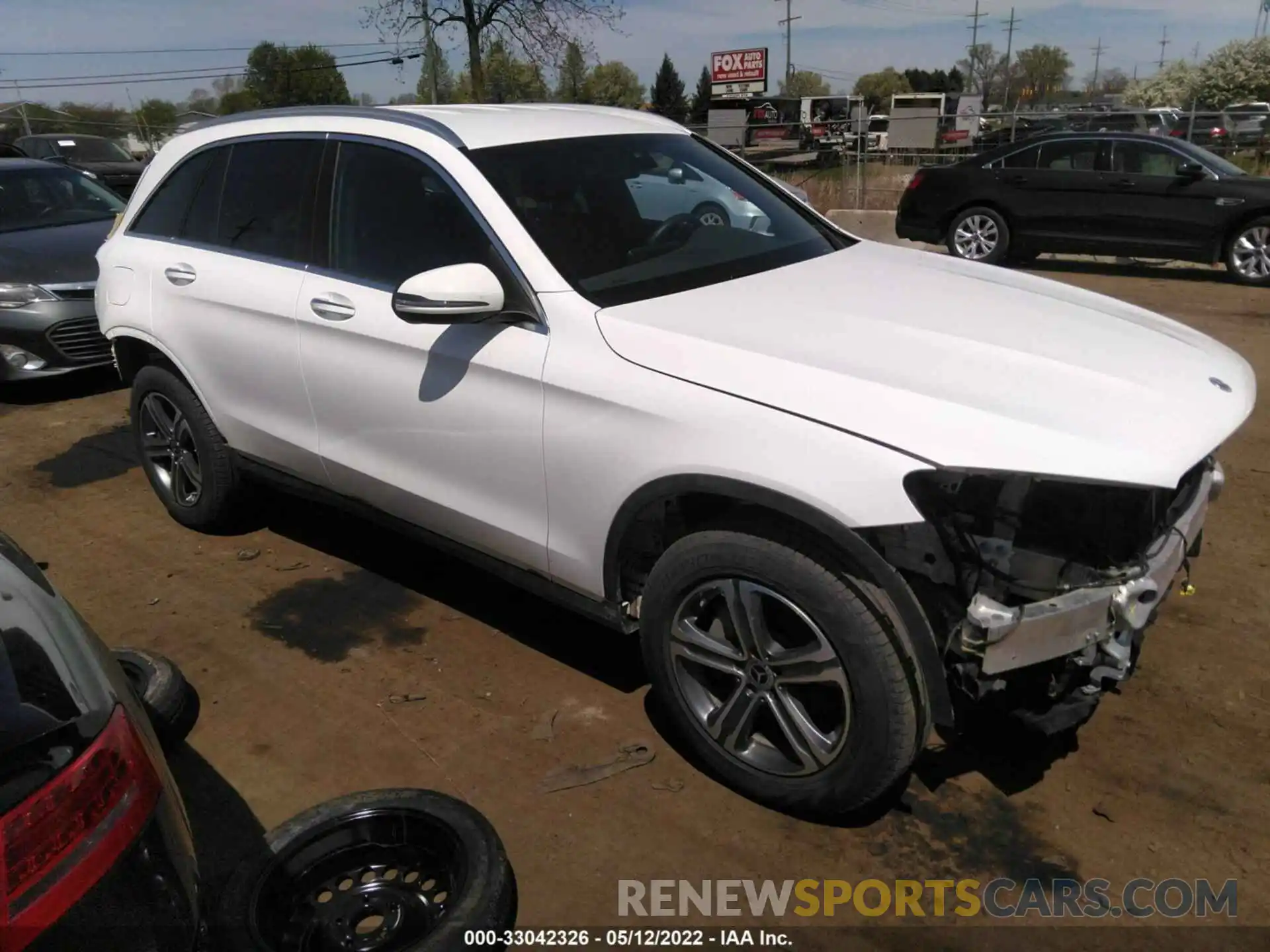 1 Фотография поврежденного автомобиля W1N0G8EB4MV296680 MERCEDES-BENZ GLC 2021