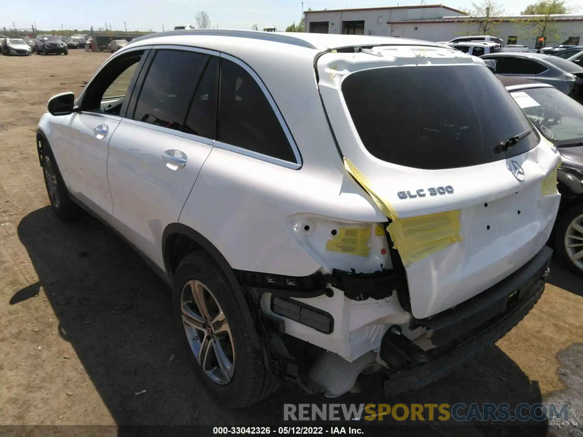 3 Photograph of a damaged car W1N0G8EB4MV296680 MERCEDES-BENZ GLC 2021