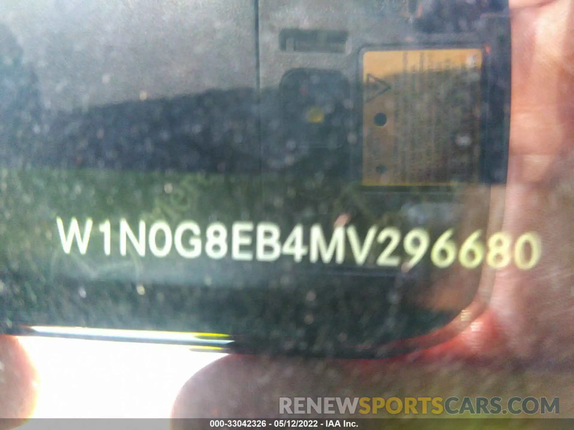 9 Photograph of a damaged car W1N0G8EB4MV296680 MERCEDES-BENZ GLC 2021