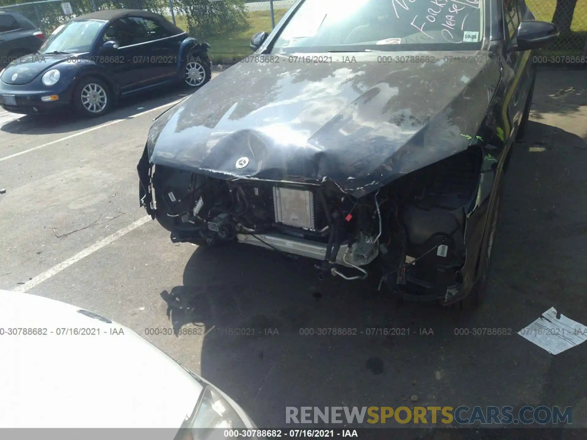 6 Photograph of a damaged car W1N0G8EB5MF873212 MERCEDES-BENZ GLC 2021