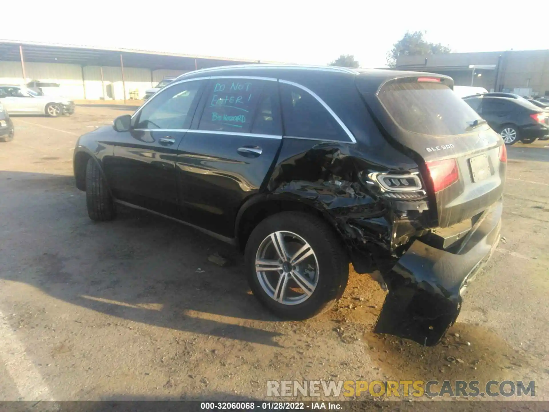 3 Photograph of a damaged car W1N0G8EB5MF878538 MERCEDES-BENZ GLC 2021