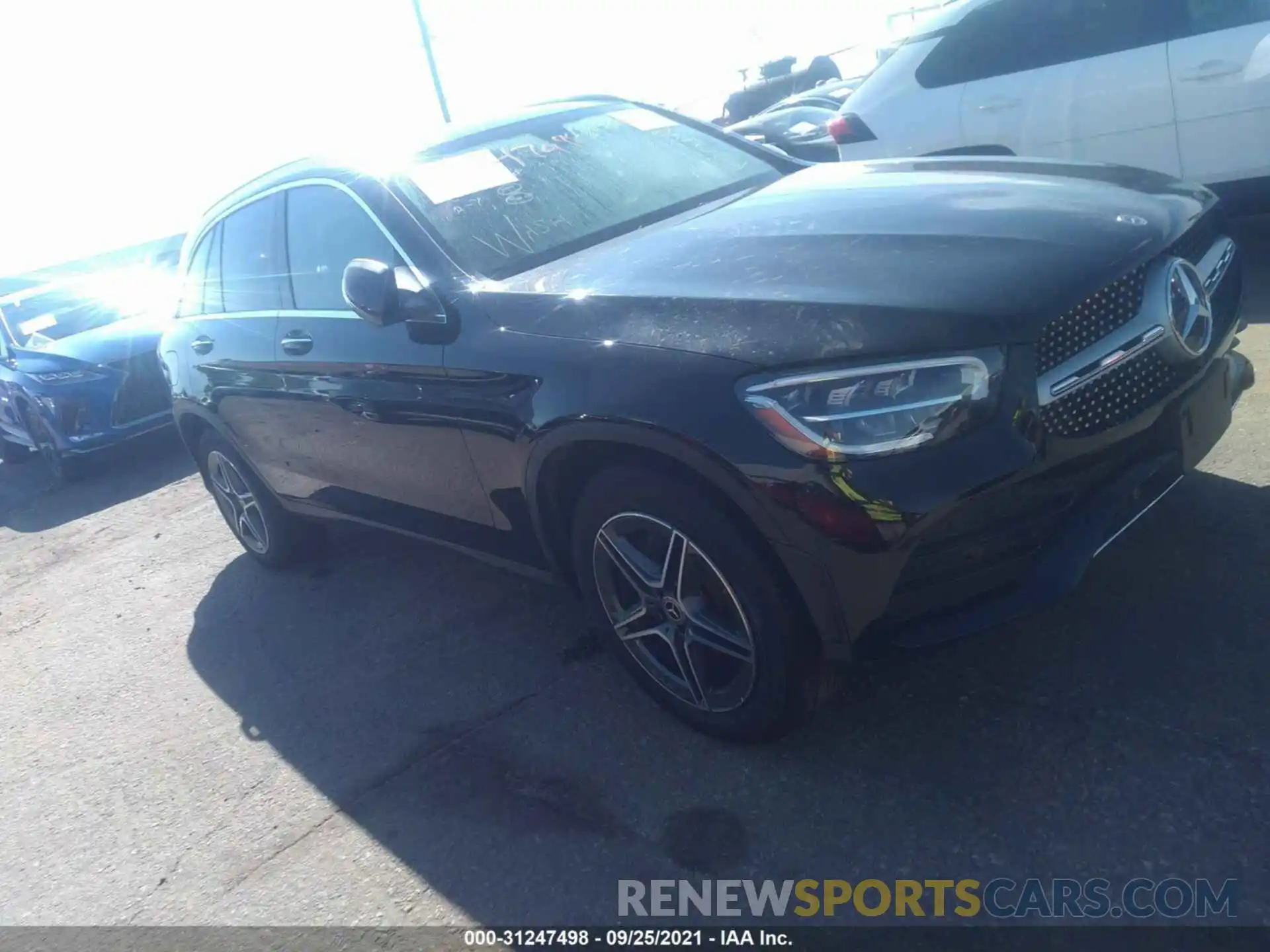 1 Photograph of a damaged car W1N0G8EB5MF885229 MERCEDES-BENZ GLC 2021