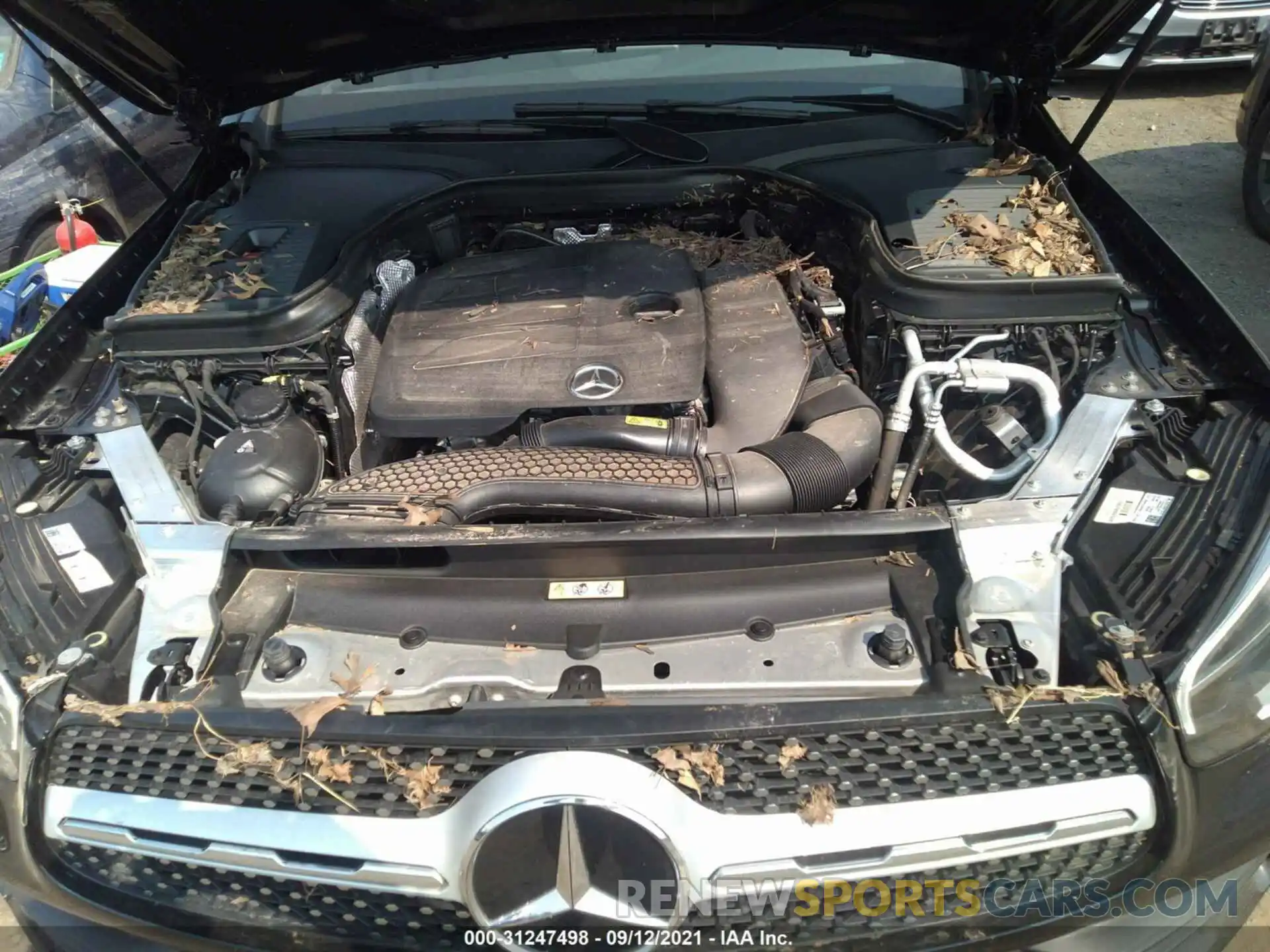 10 Photograph of a damaged car W1N0G8EB5MF885229 MERCEDES-BENZ GLC 2021