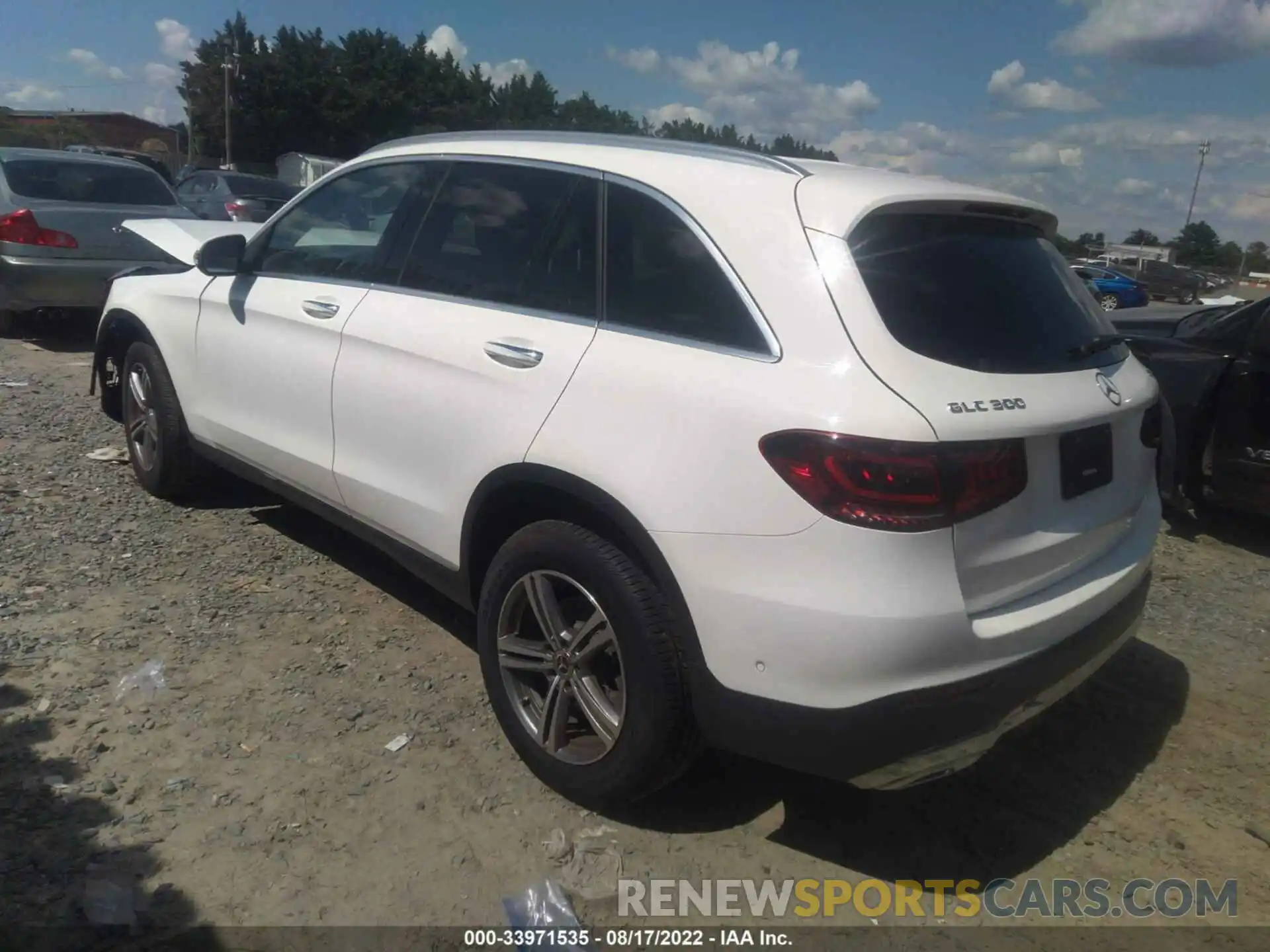 3 Photograph of a damaged car W1N0G8EB5MF964559 MERCEDES-BENZ GLC 2021